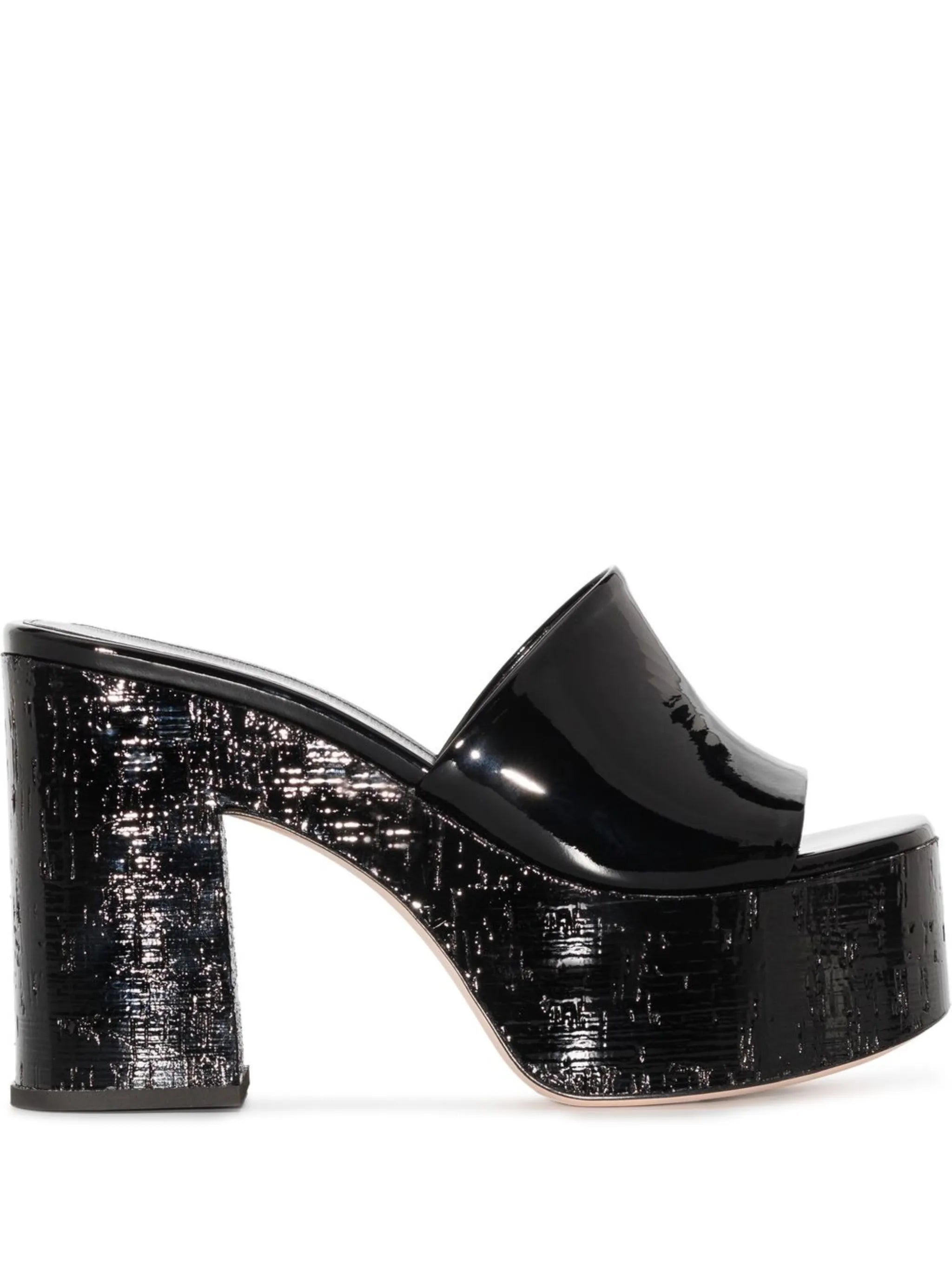 Lacquer Doll 125mm platform sandals
