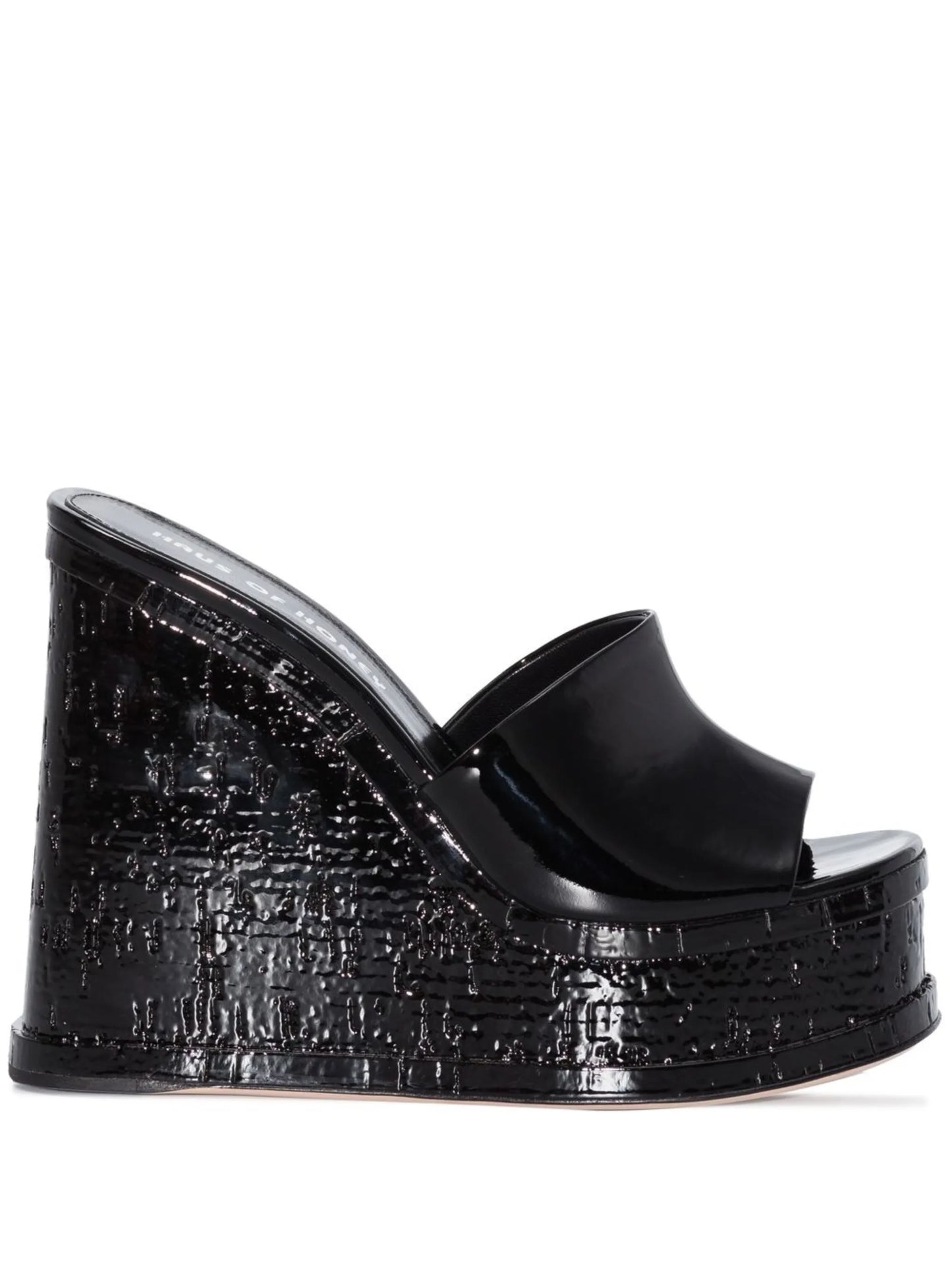 platform wedged sandals