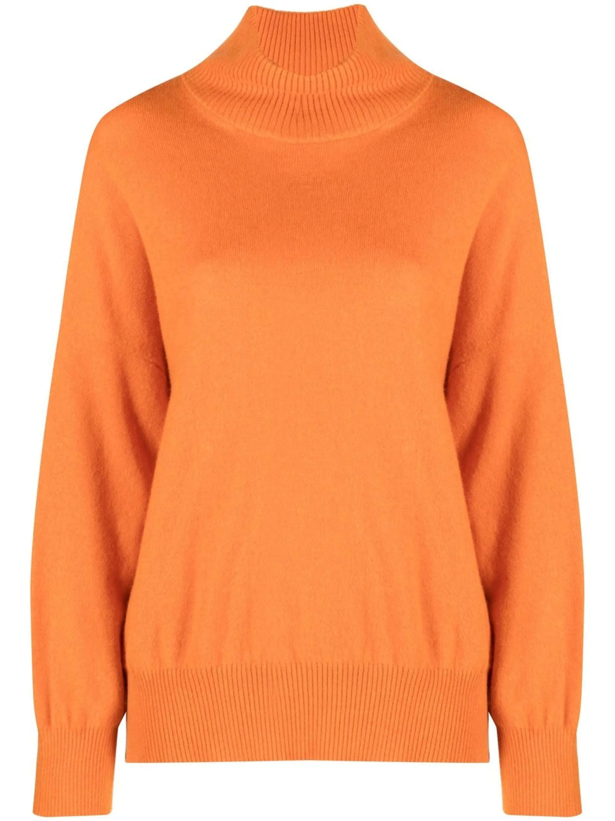 long-sleeve roll-neck jumper