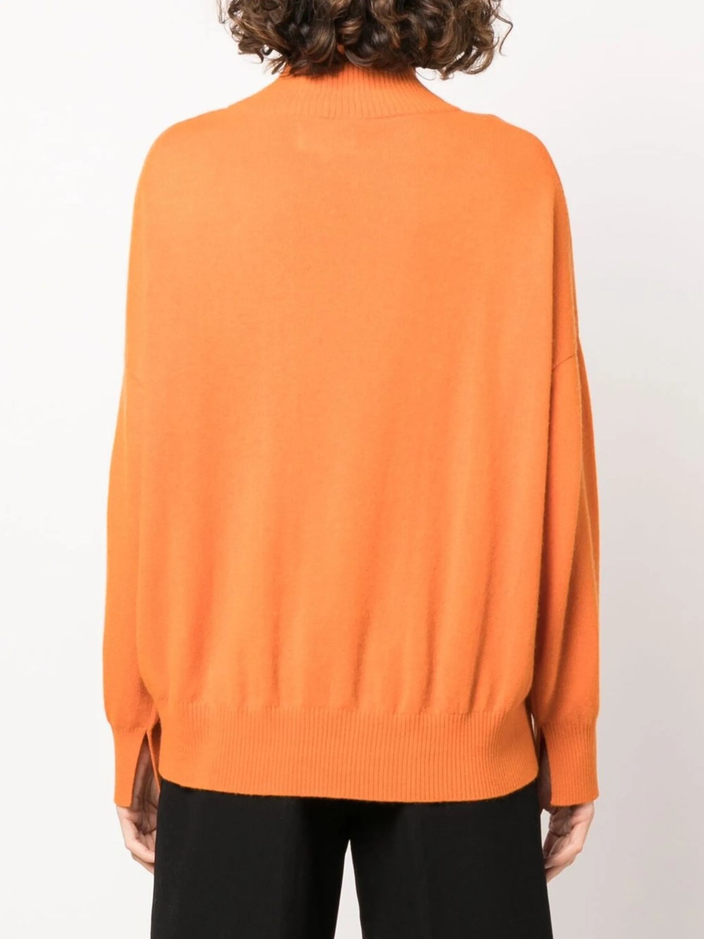 long-sleeve roll-neck jumper