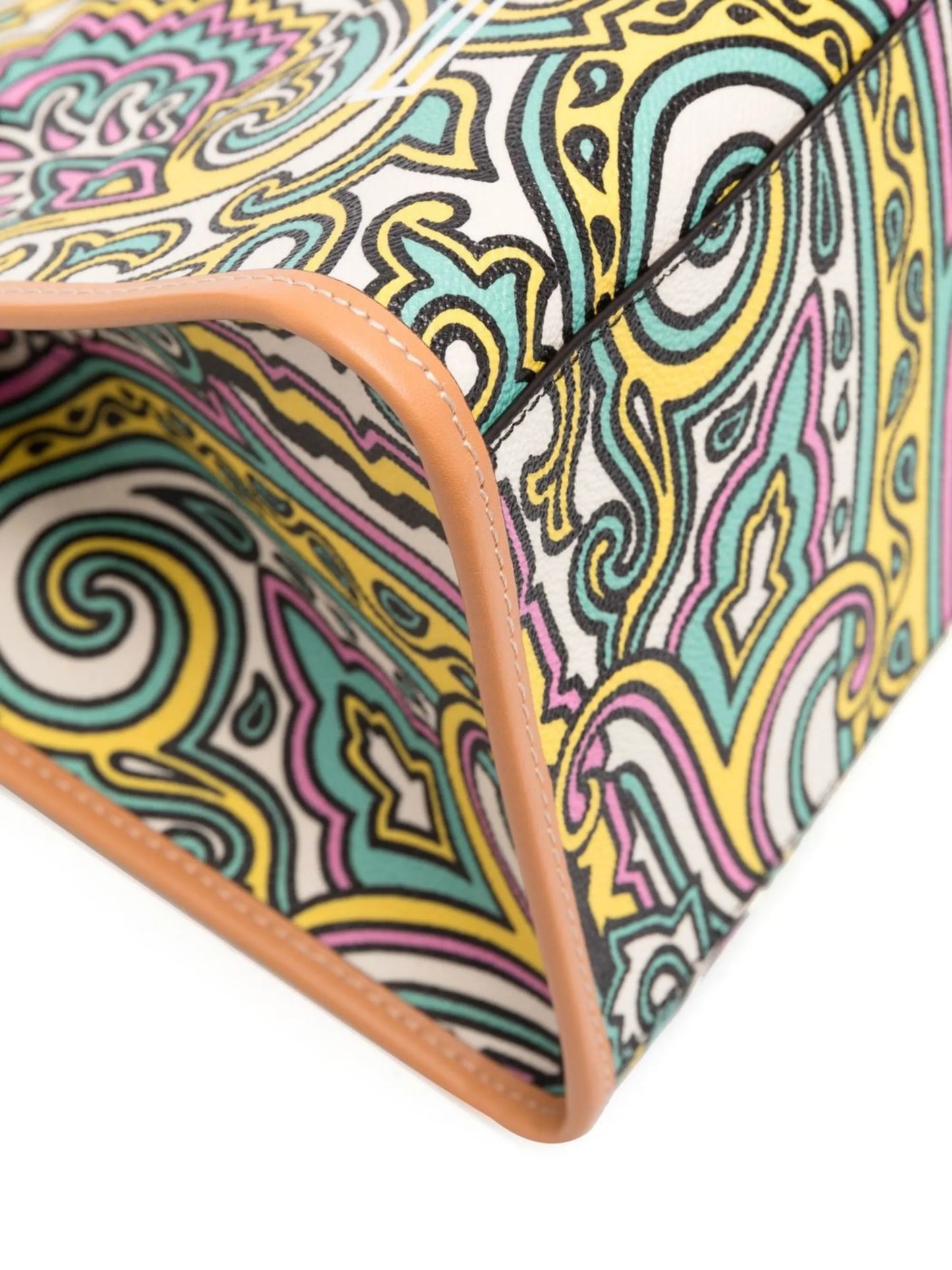 graphic-print tote bag