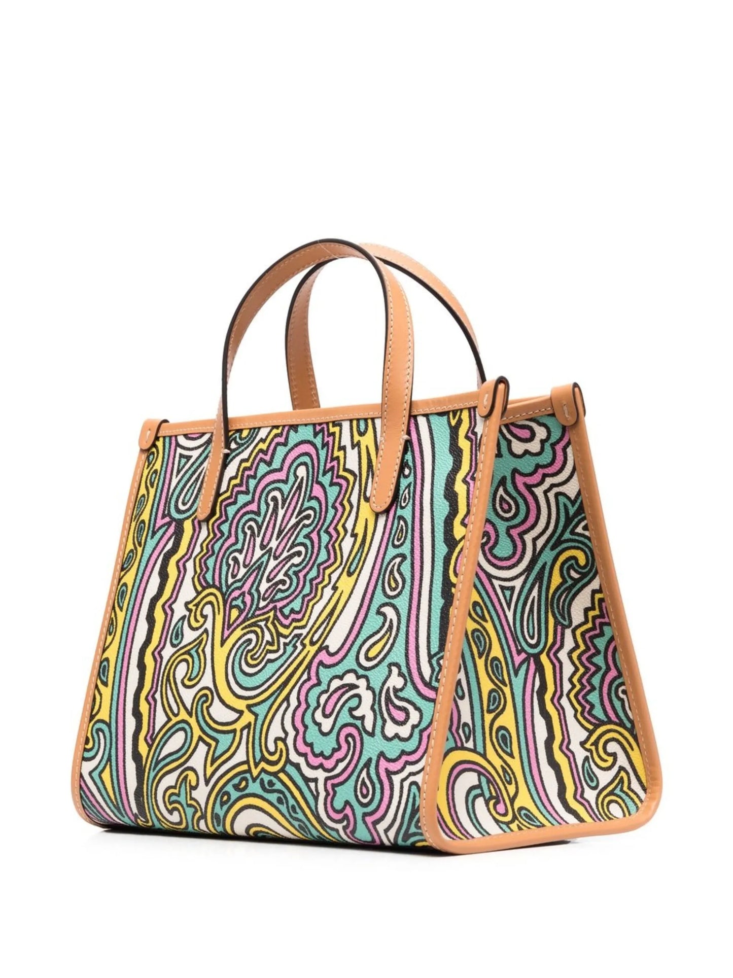 graphic-print tote bag