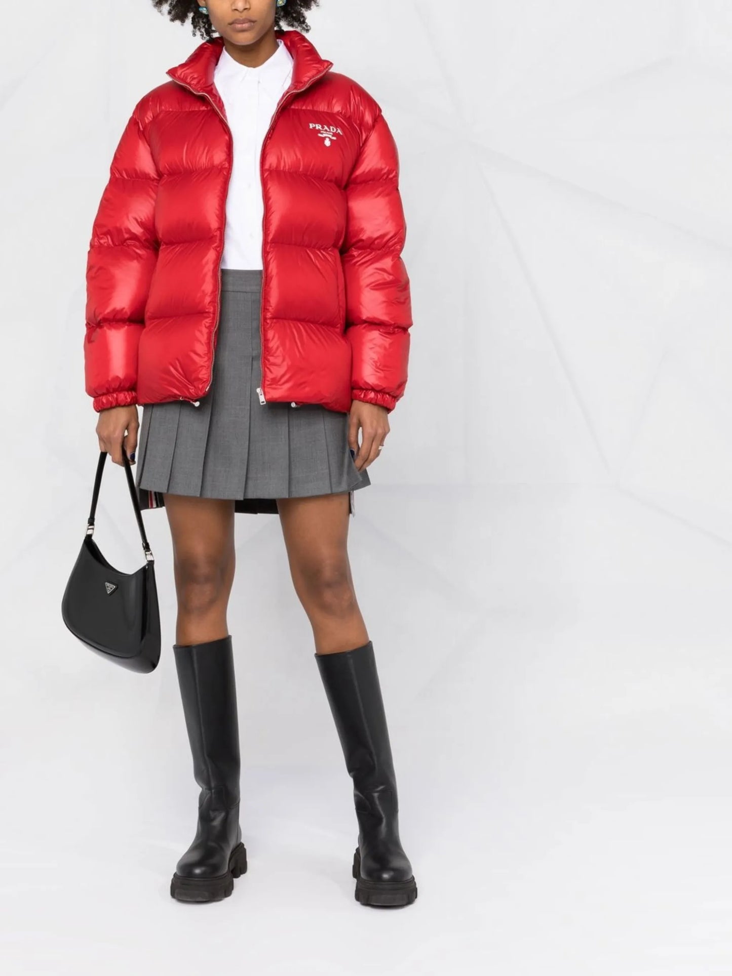Re-Nylon puffer jacket