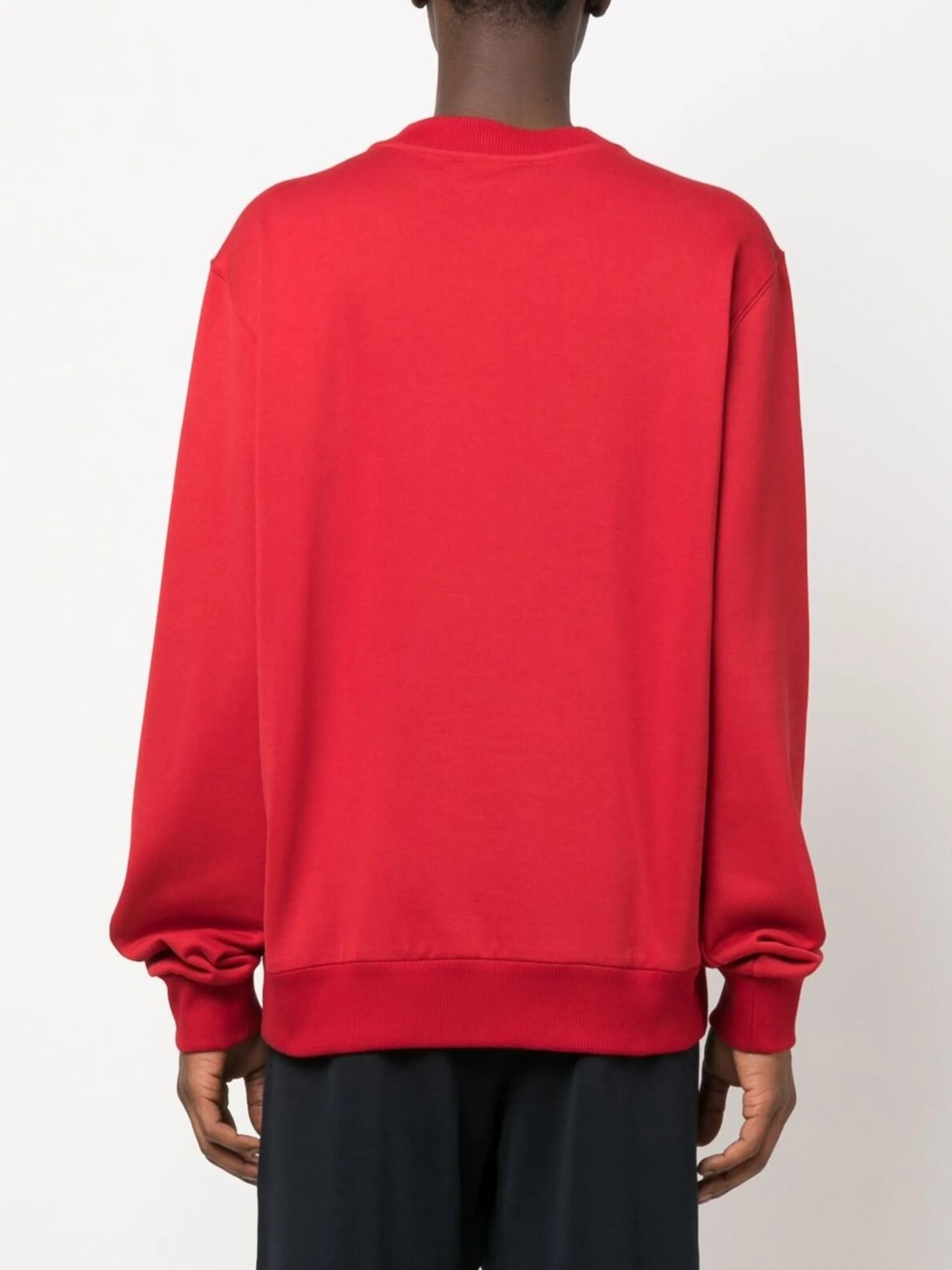 logo-embossed sweatshirt