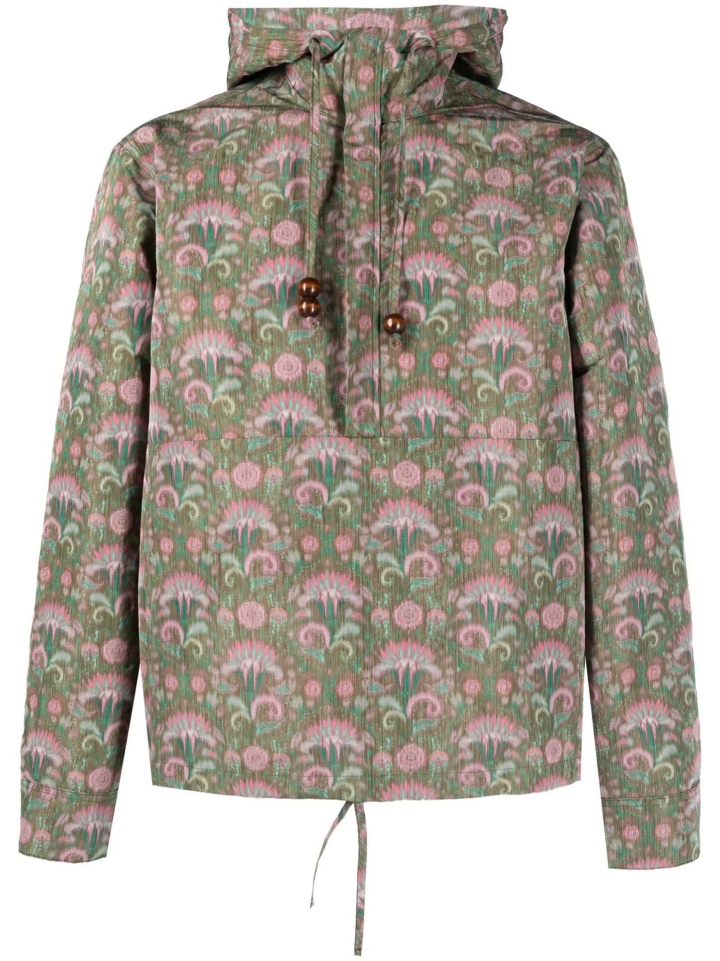 Mario pattern hooded windbreaker jacket
