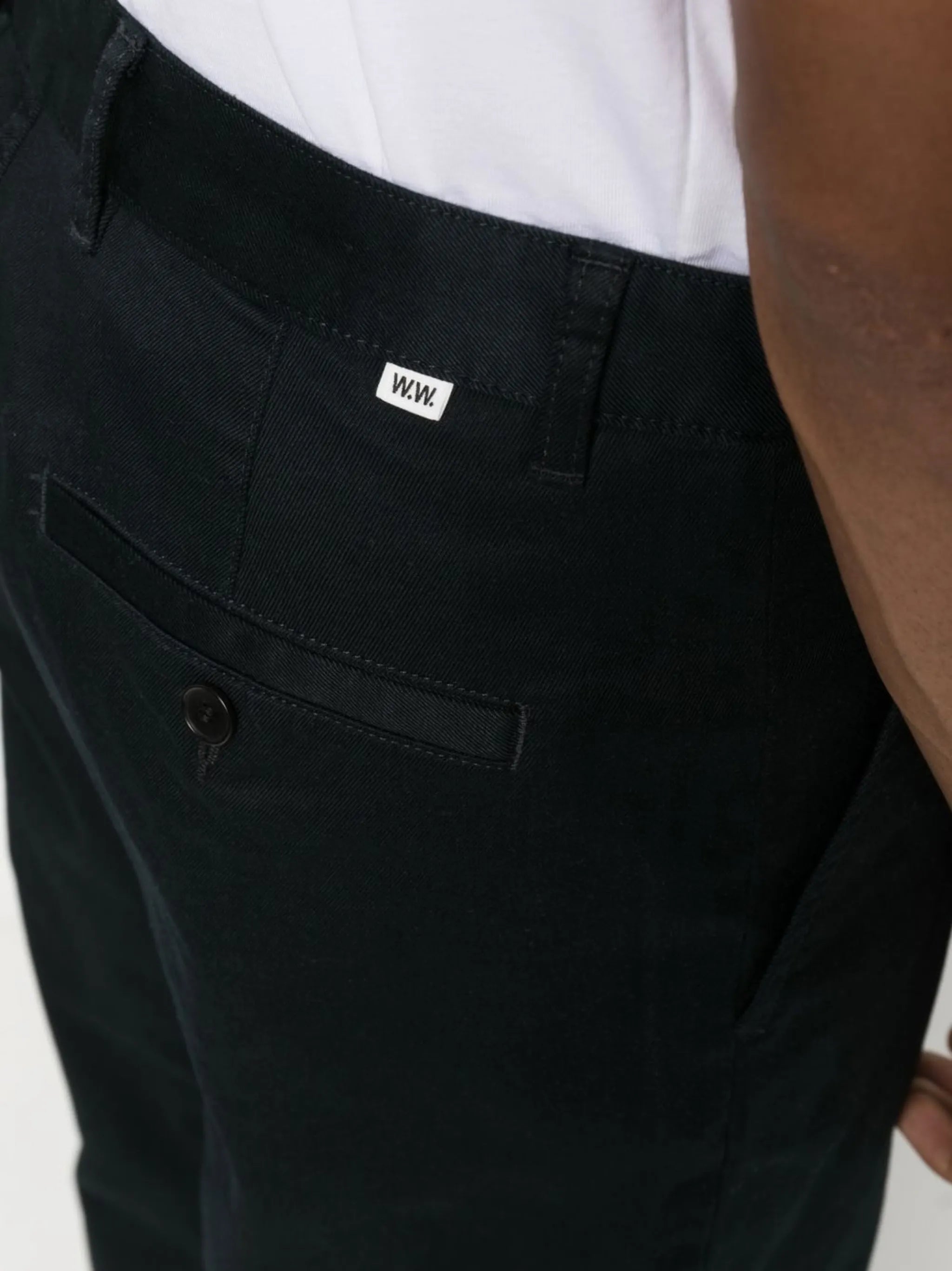 Stefan cotton-blend chinos