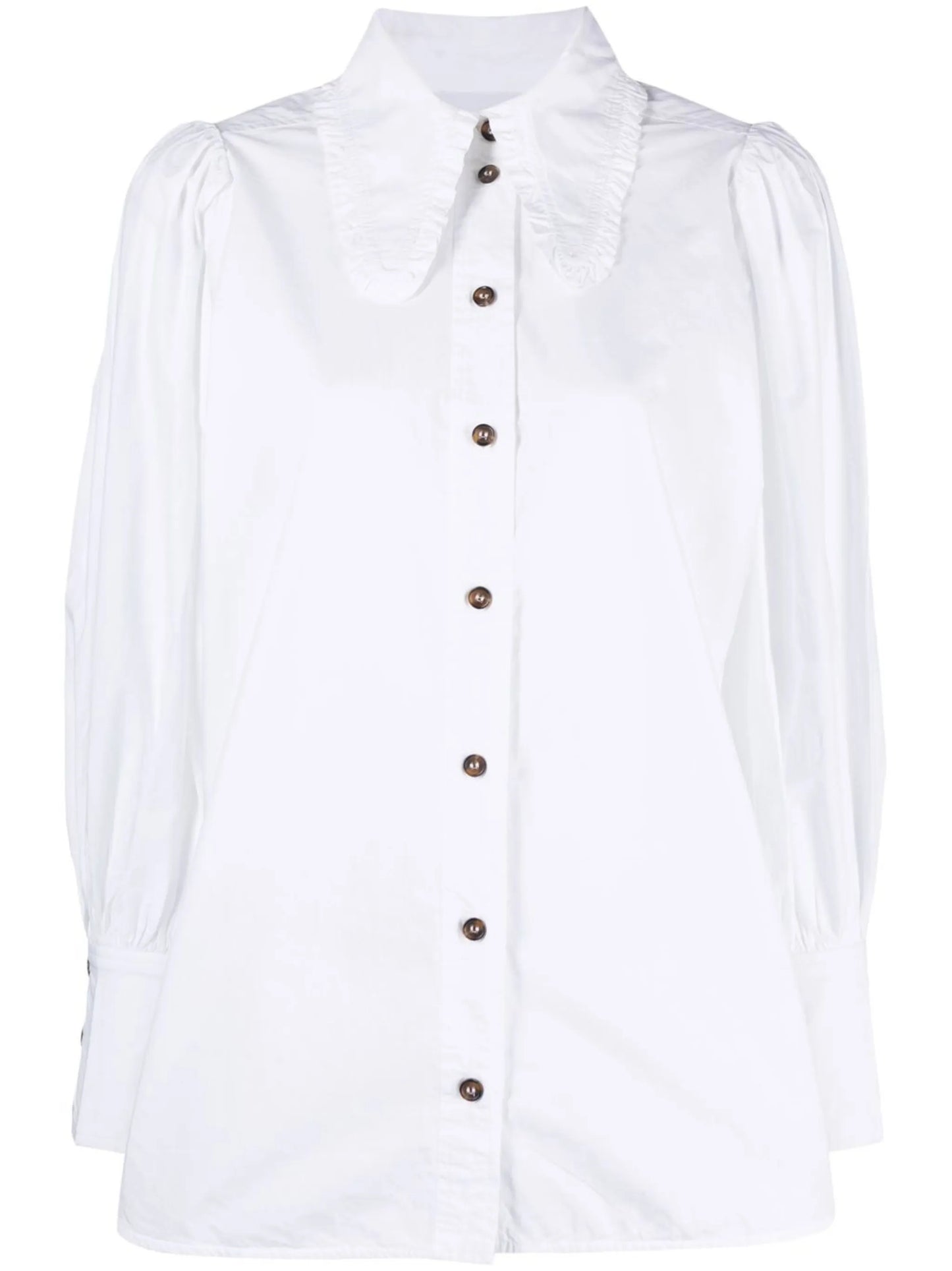 balloon-sleeve shirt