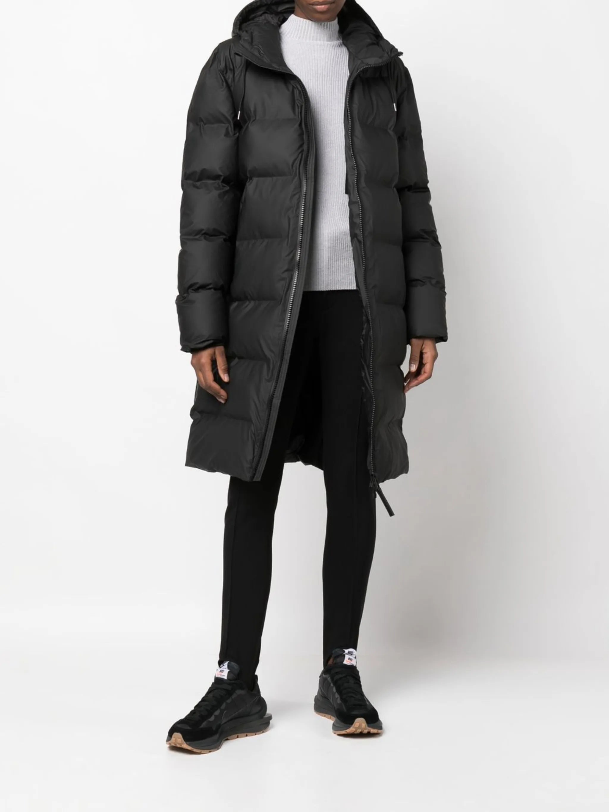 padded hooded jacket