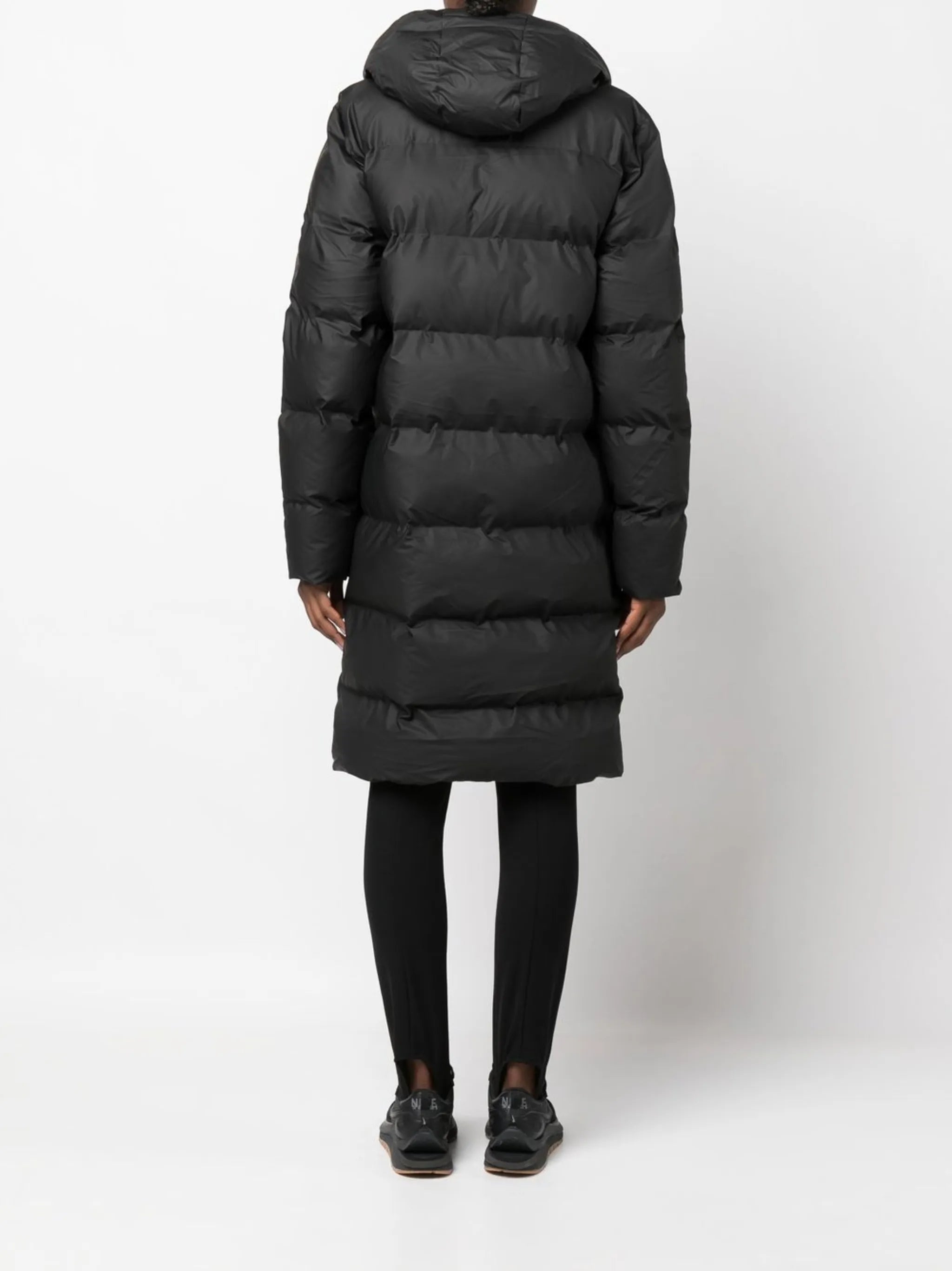 padded hooded jacket