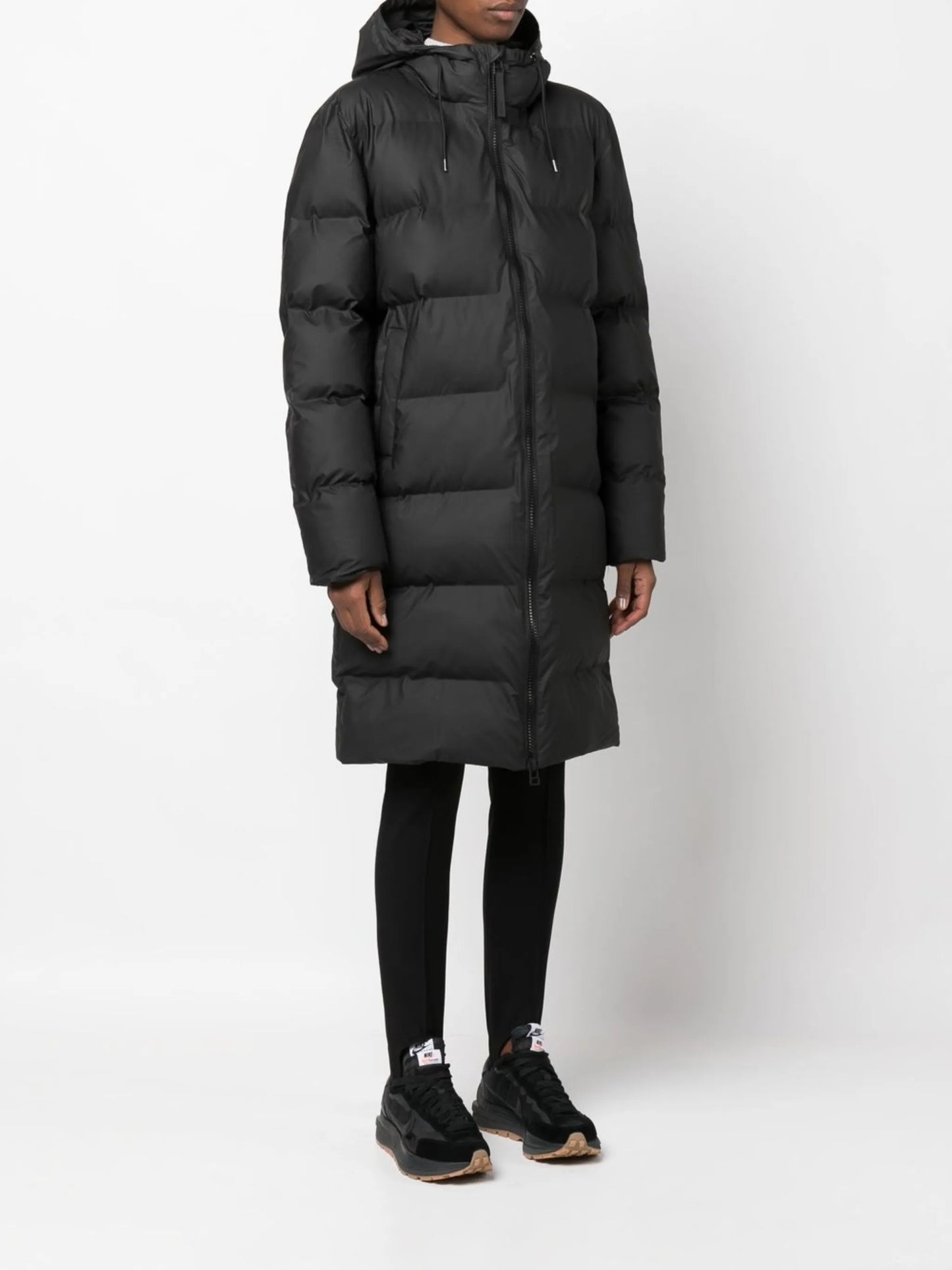 padded hooded jacket