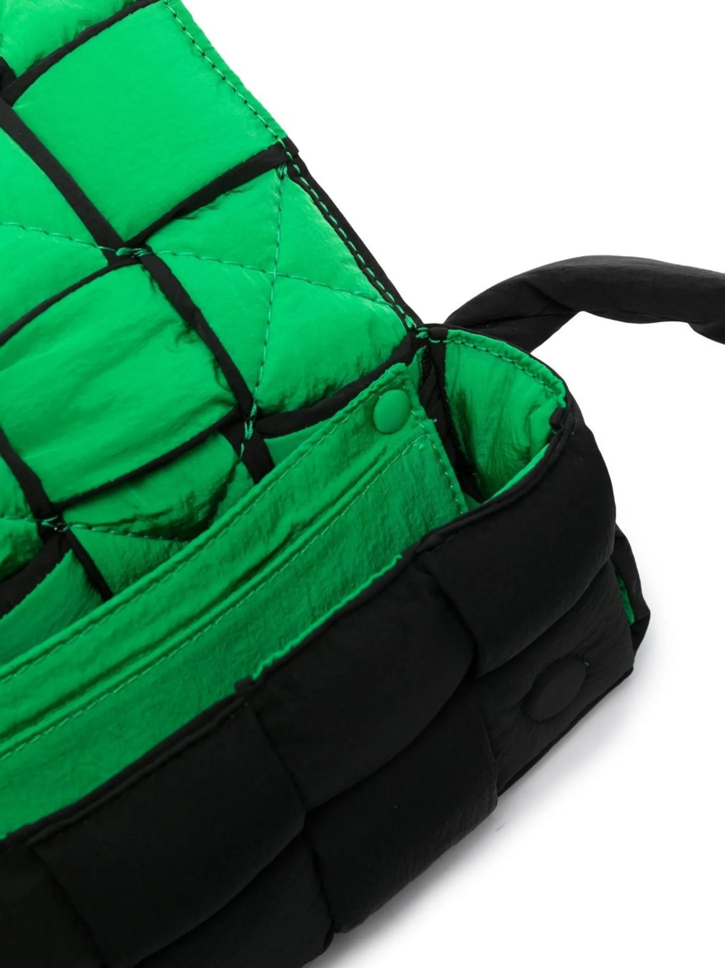Padded Cassette two-tone belt bag