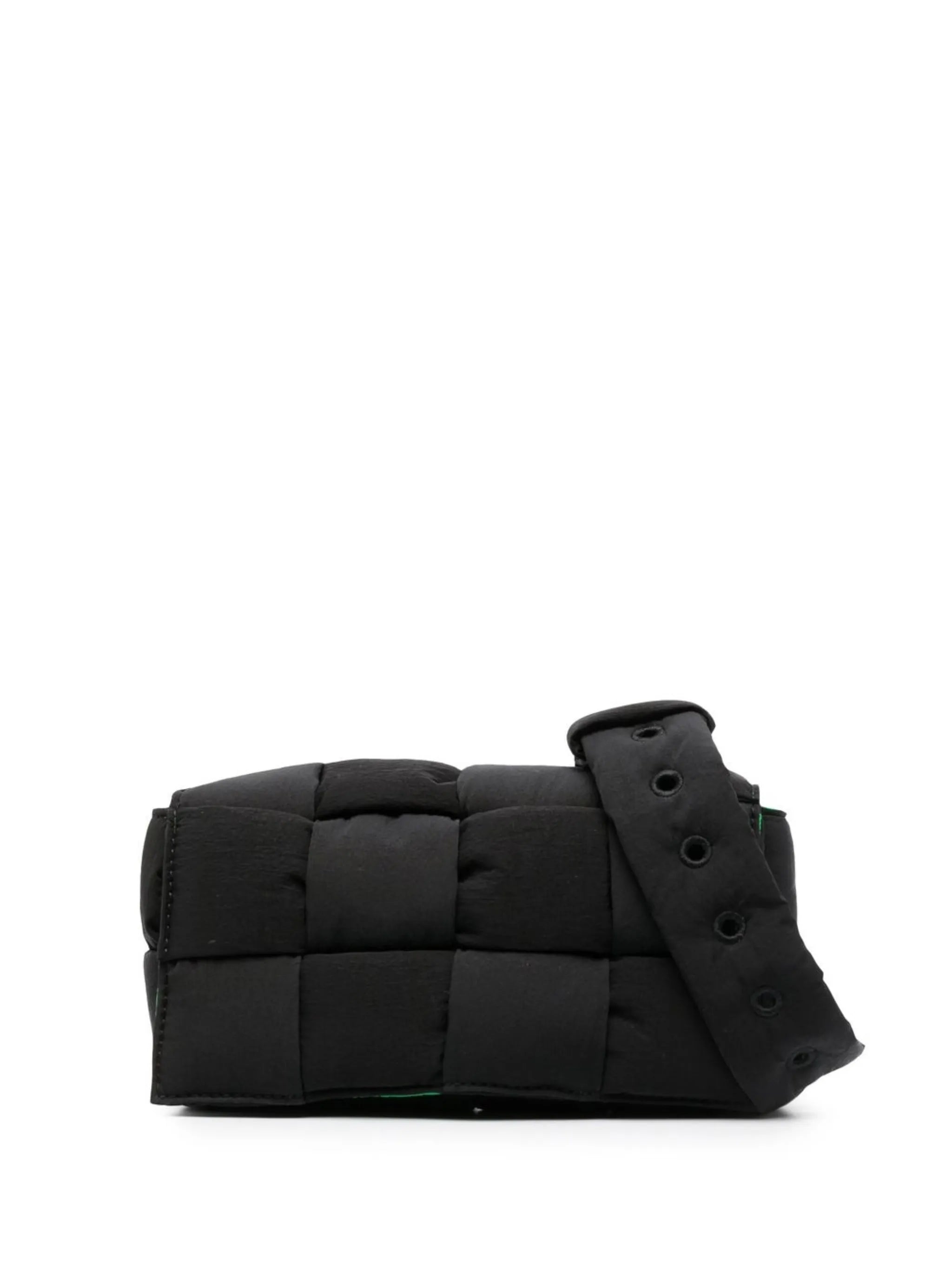 Padded Cassette two-tone belt bag