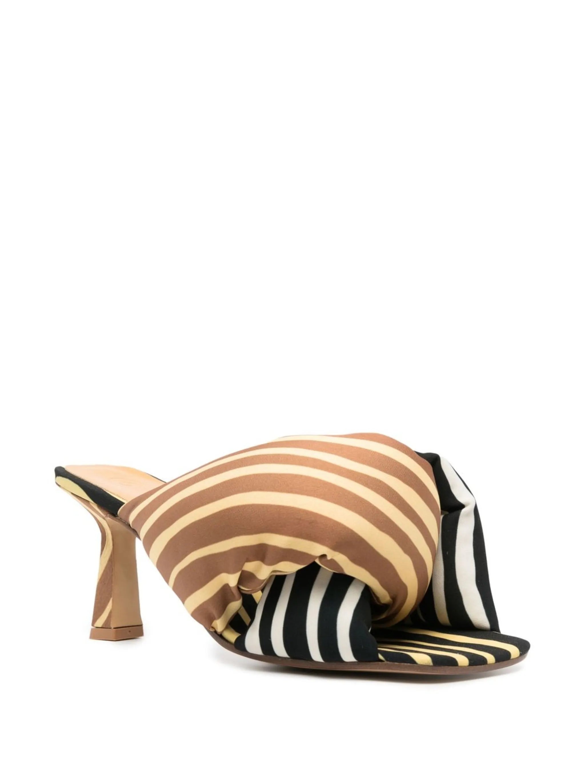 Momber 70mm heeled mules