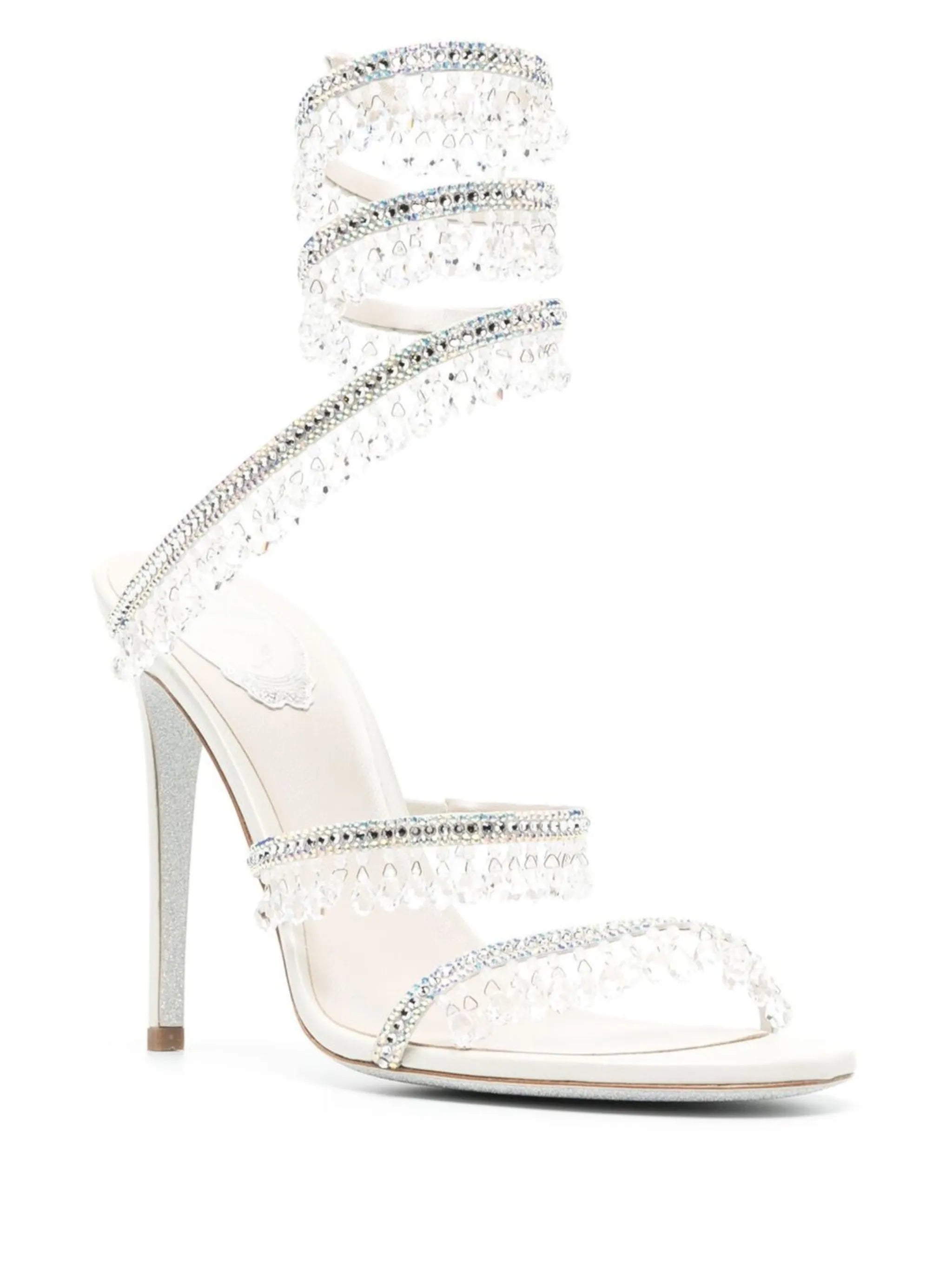 Chandelier 105mm crystal-embellished sandals