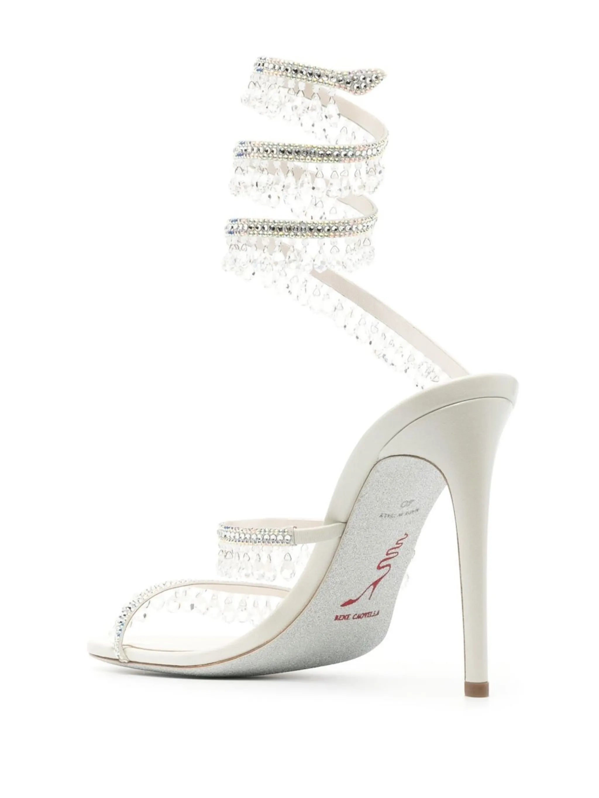 Chandelier 105mm crystal-embellished sandals