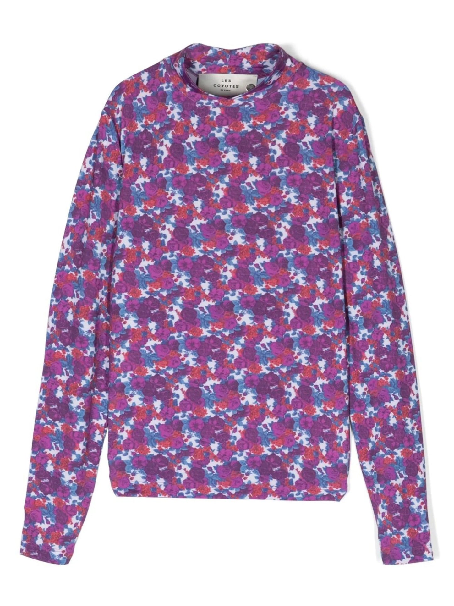 Laiza floral-print top