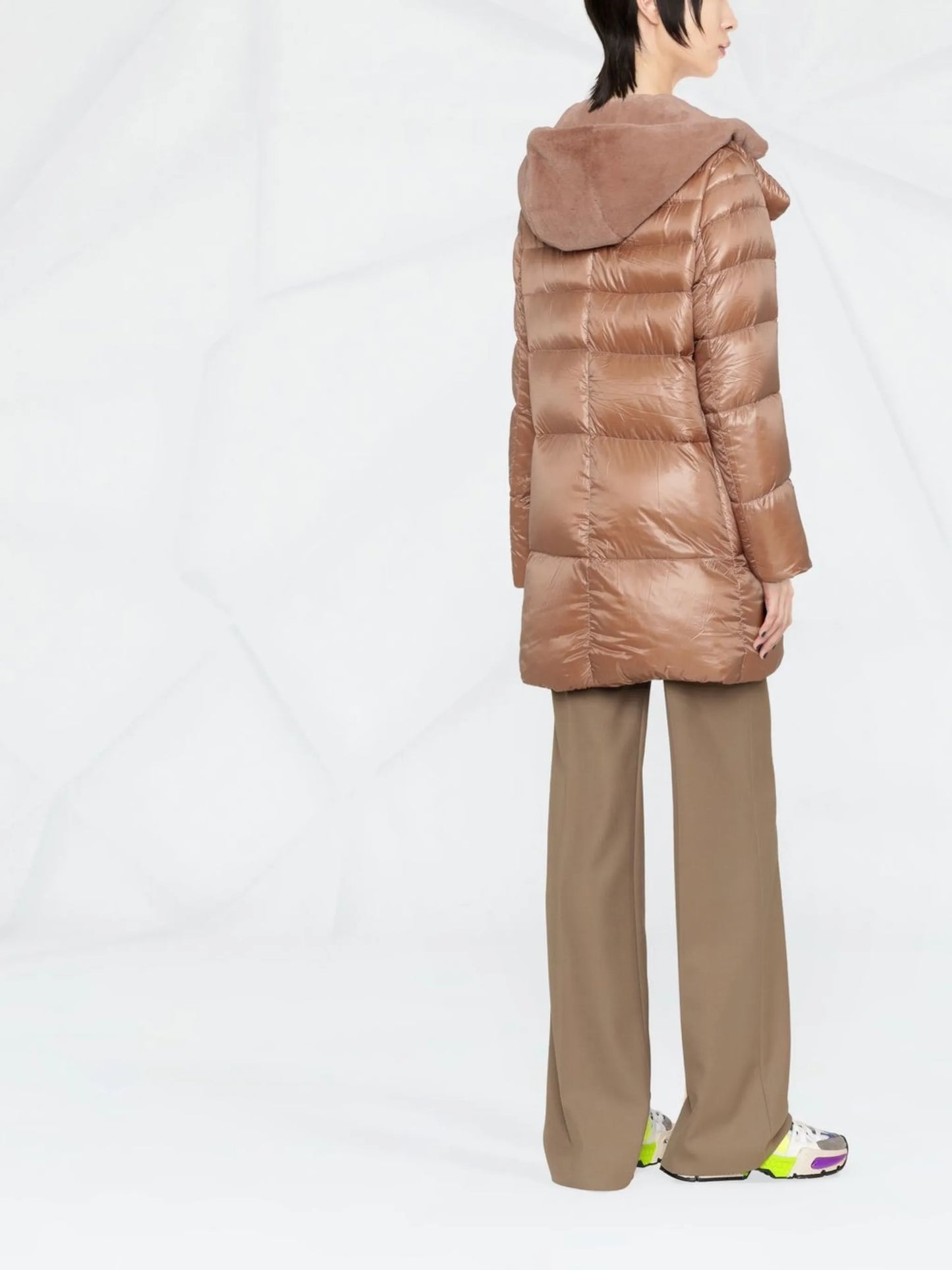 Ultralight puffer coat