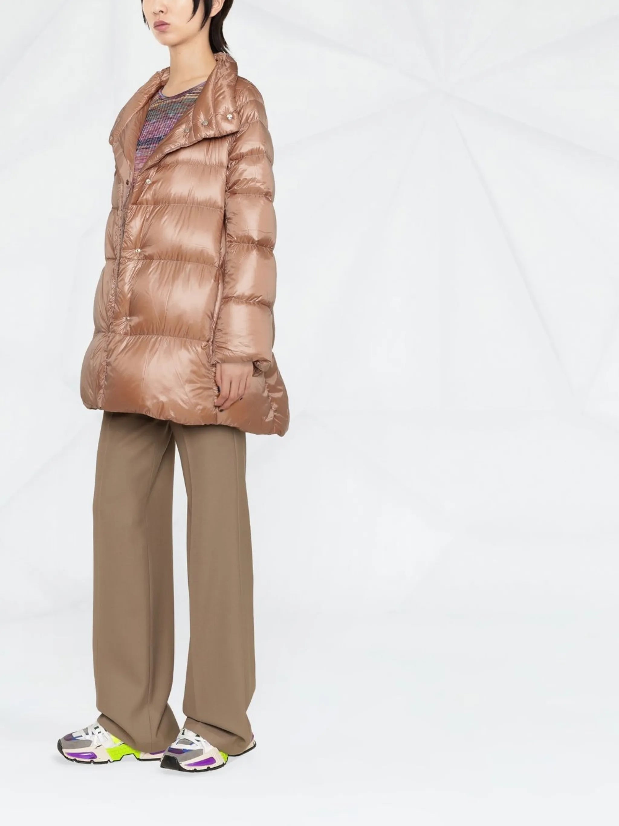 Ultralight puffer coat