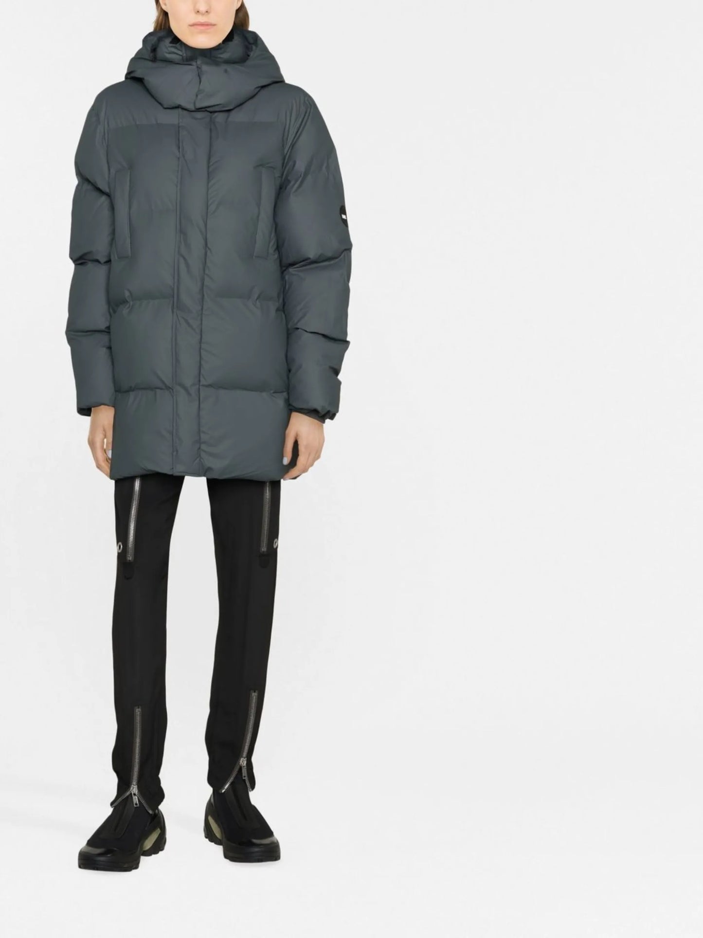 padded parka coat
