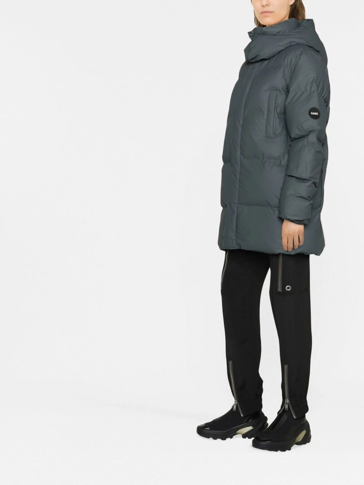 padded parka coat