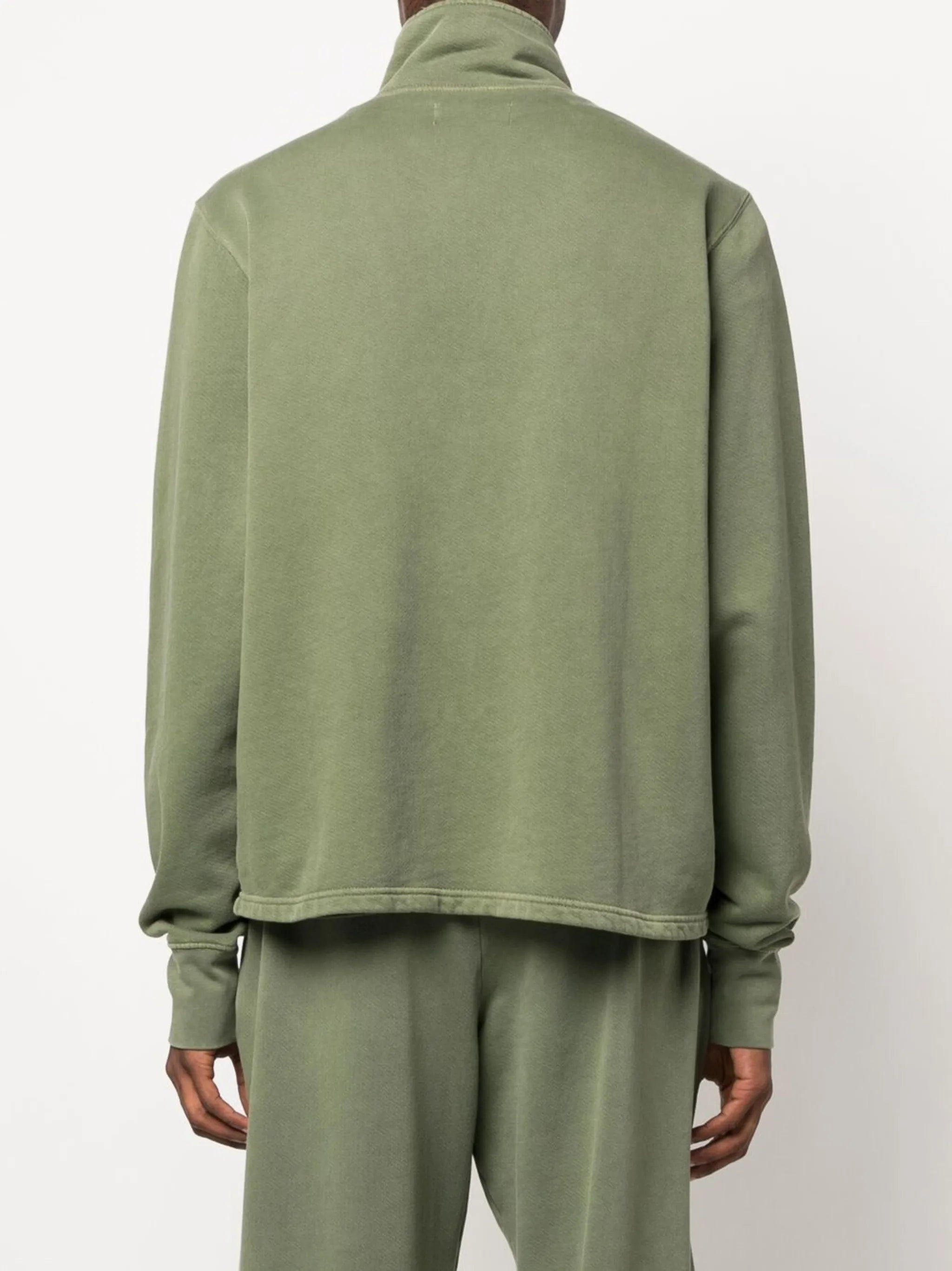 half-zip fleece pullover