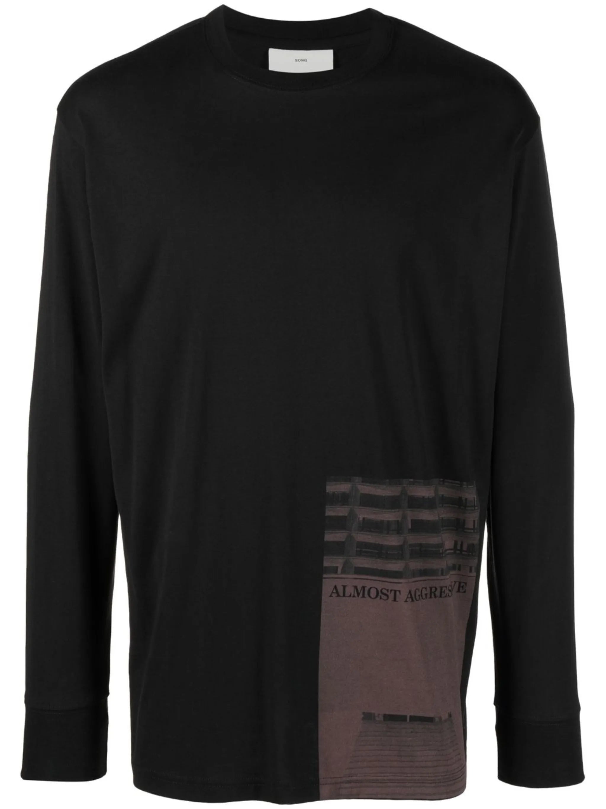 Almost Aggressive long-sleeve T-shirt