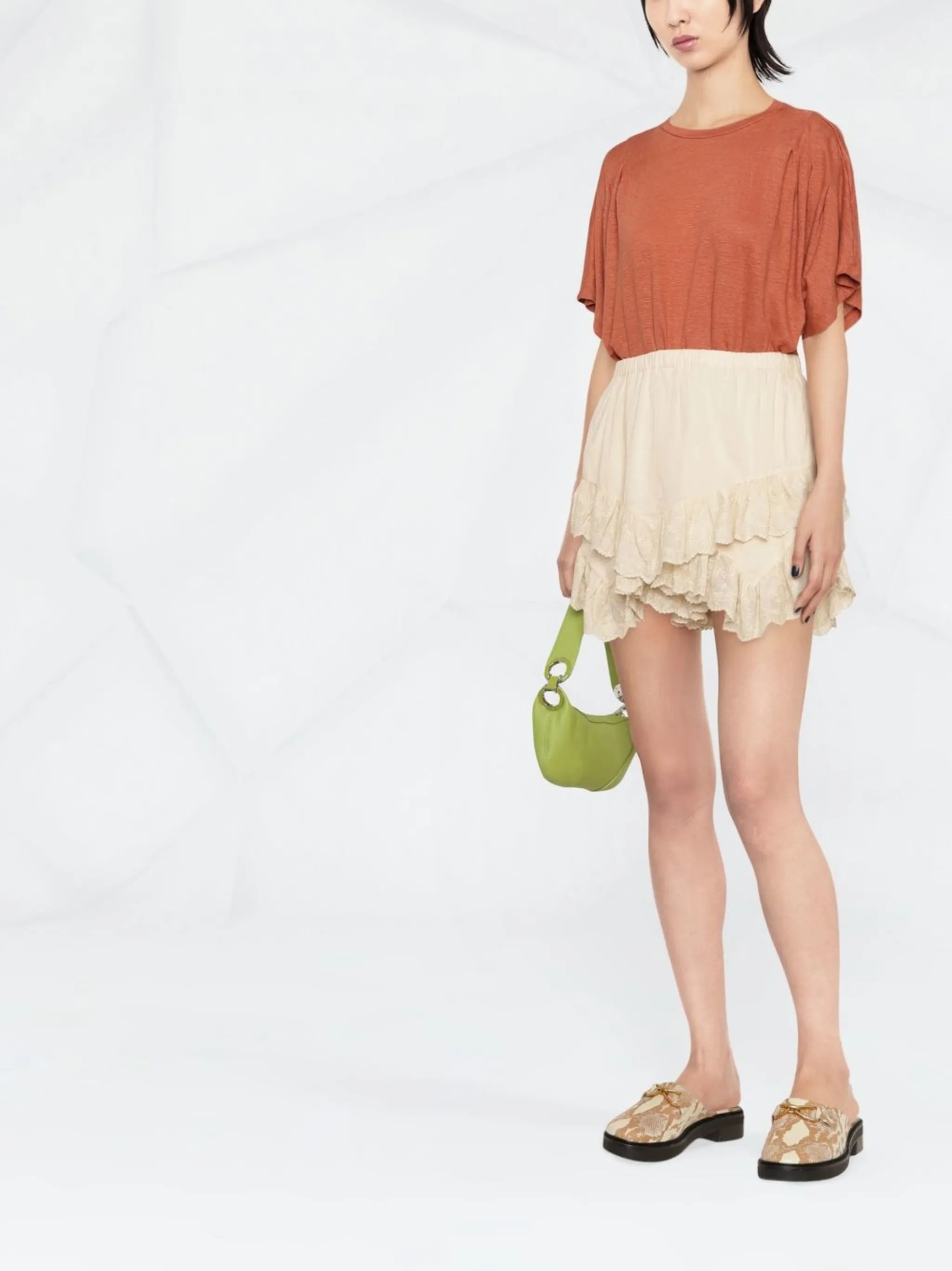 Locadi ruffled skorts