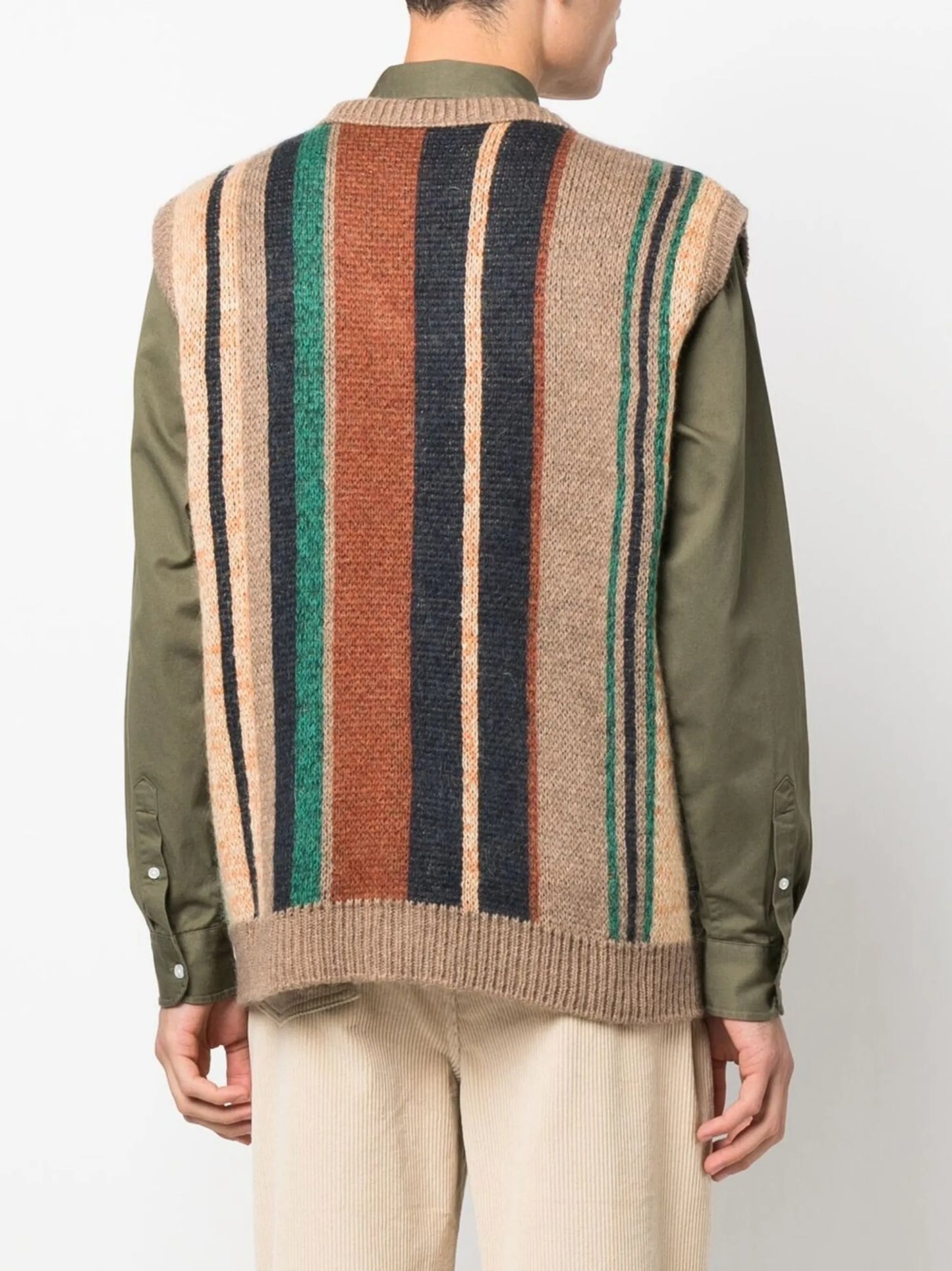 Larry striped vest