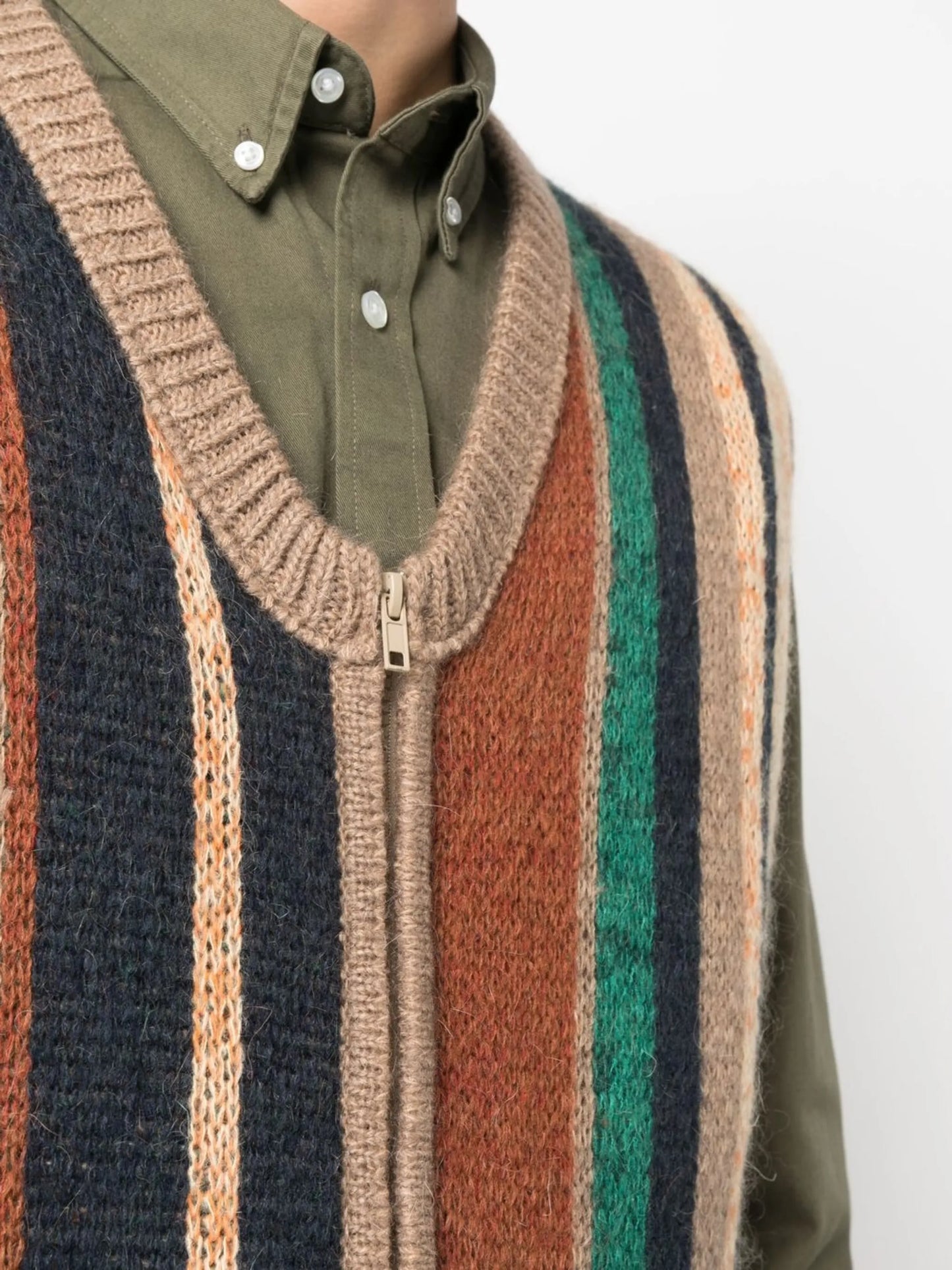 Larry striped vest