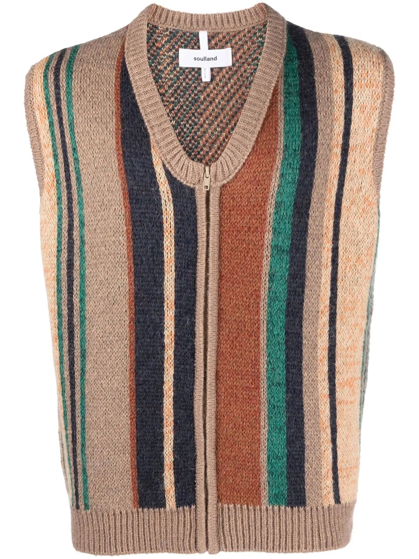 Larry striped vest