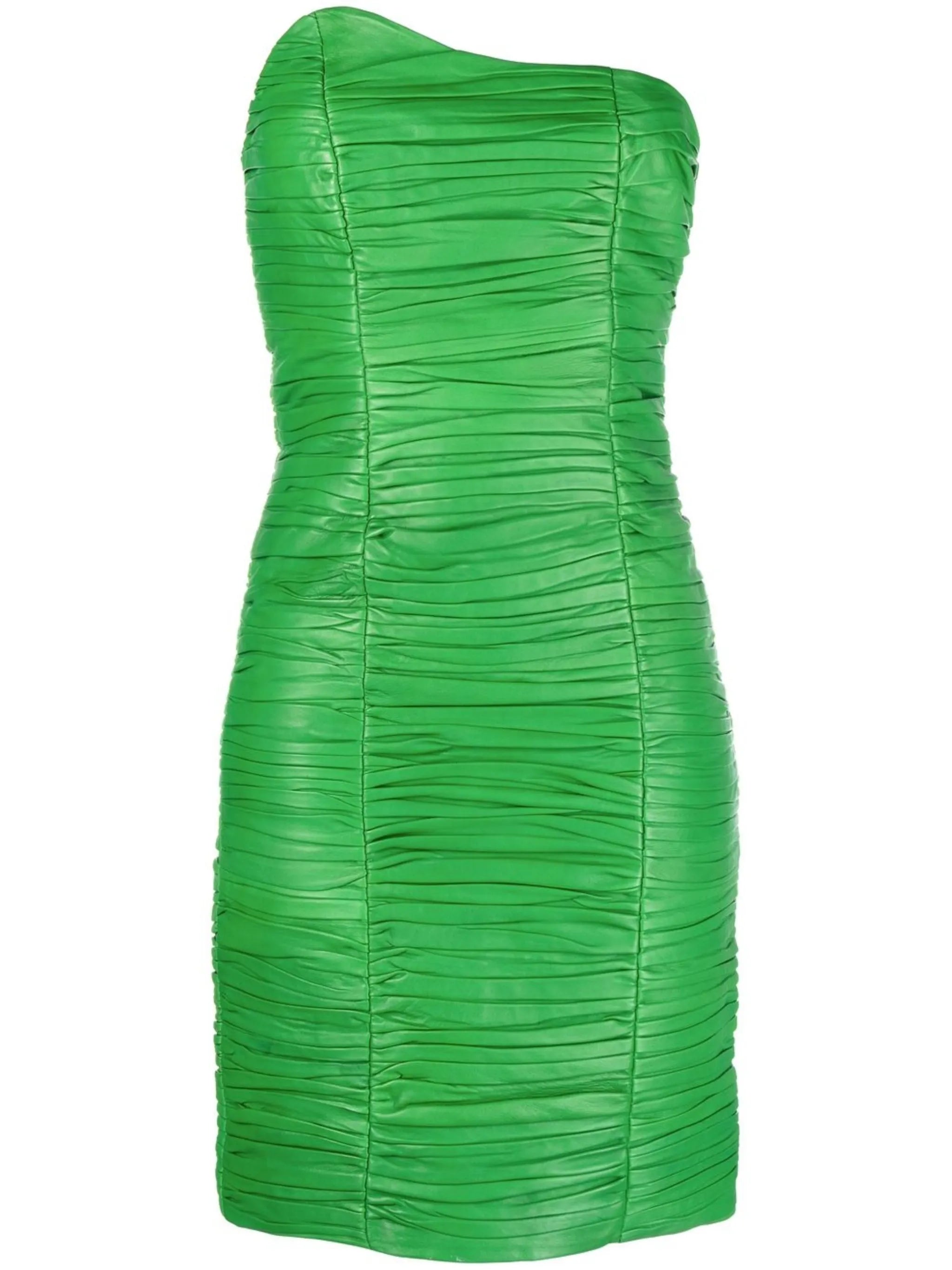 Arianne leather mini dress