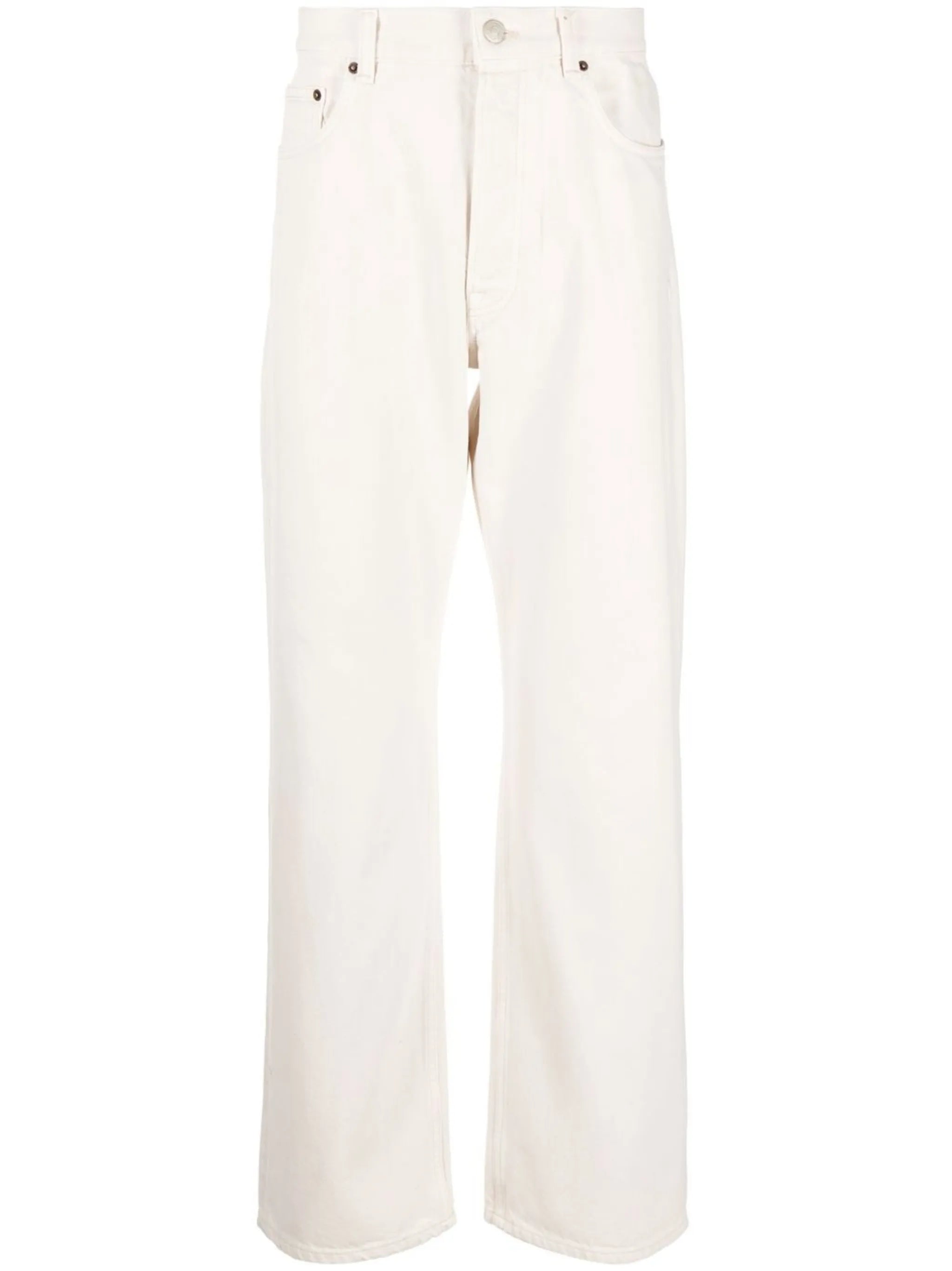 straight-leg jeans