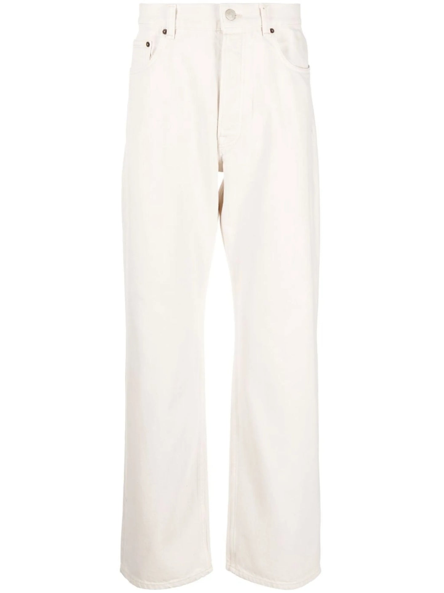 straight-leg jeans