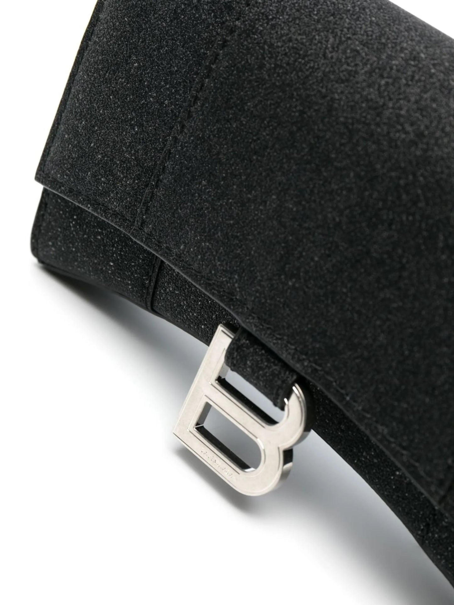 Hourglass logo-plaque wallet