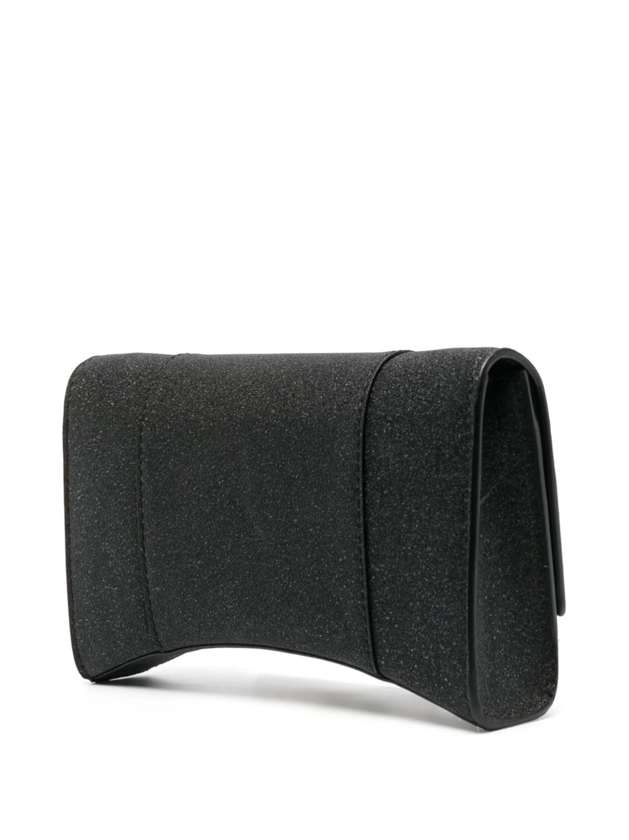 Hourglass logo-plaque wallet