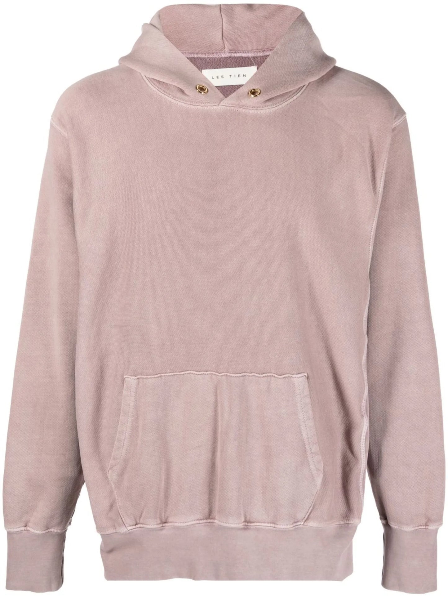 fleece-texture cotton hoodie