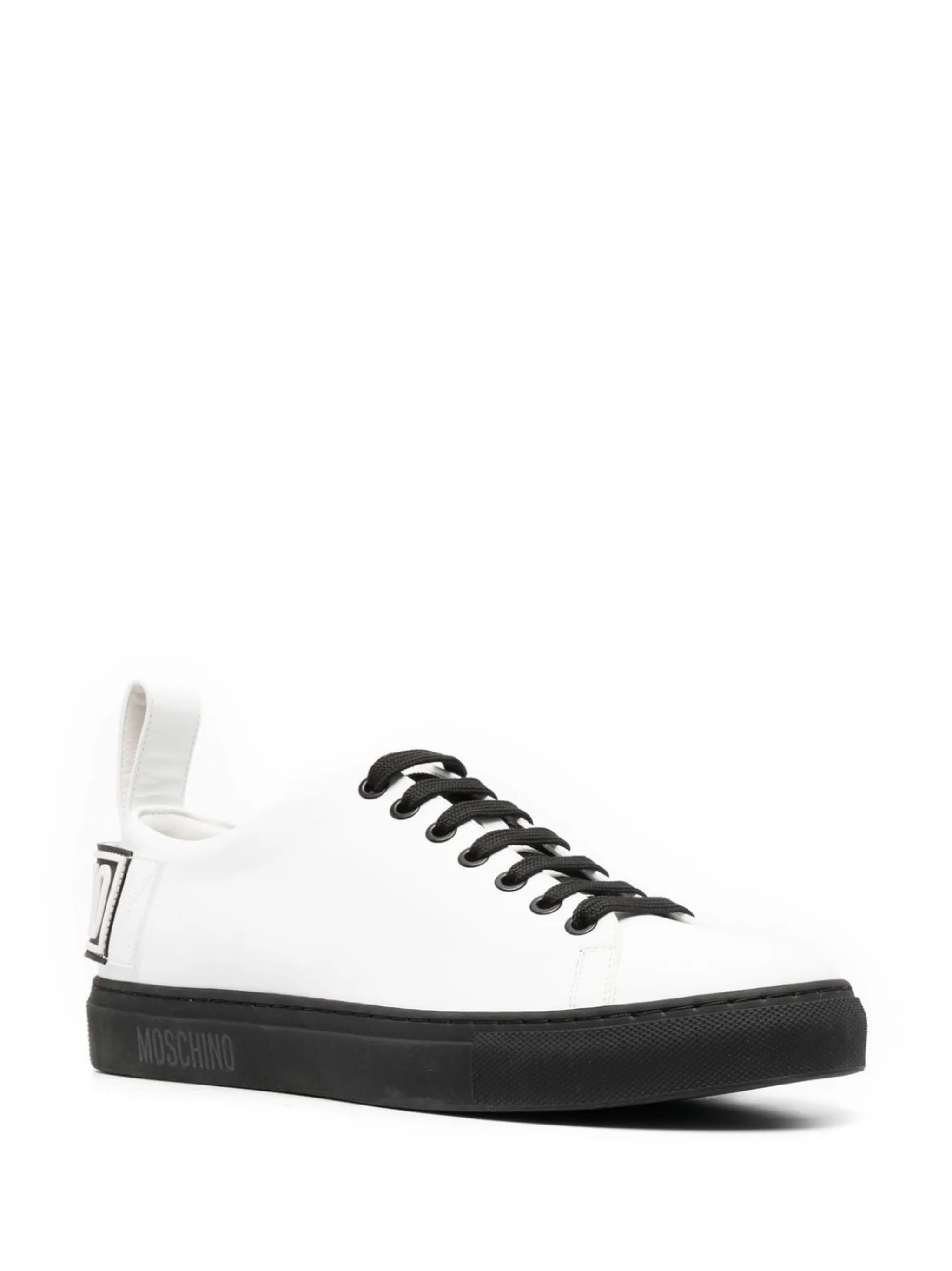 logo patch low-top sneakers