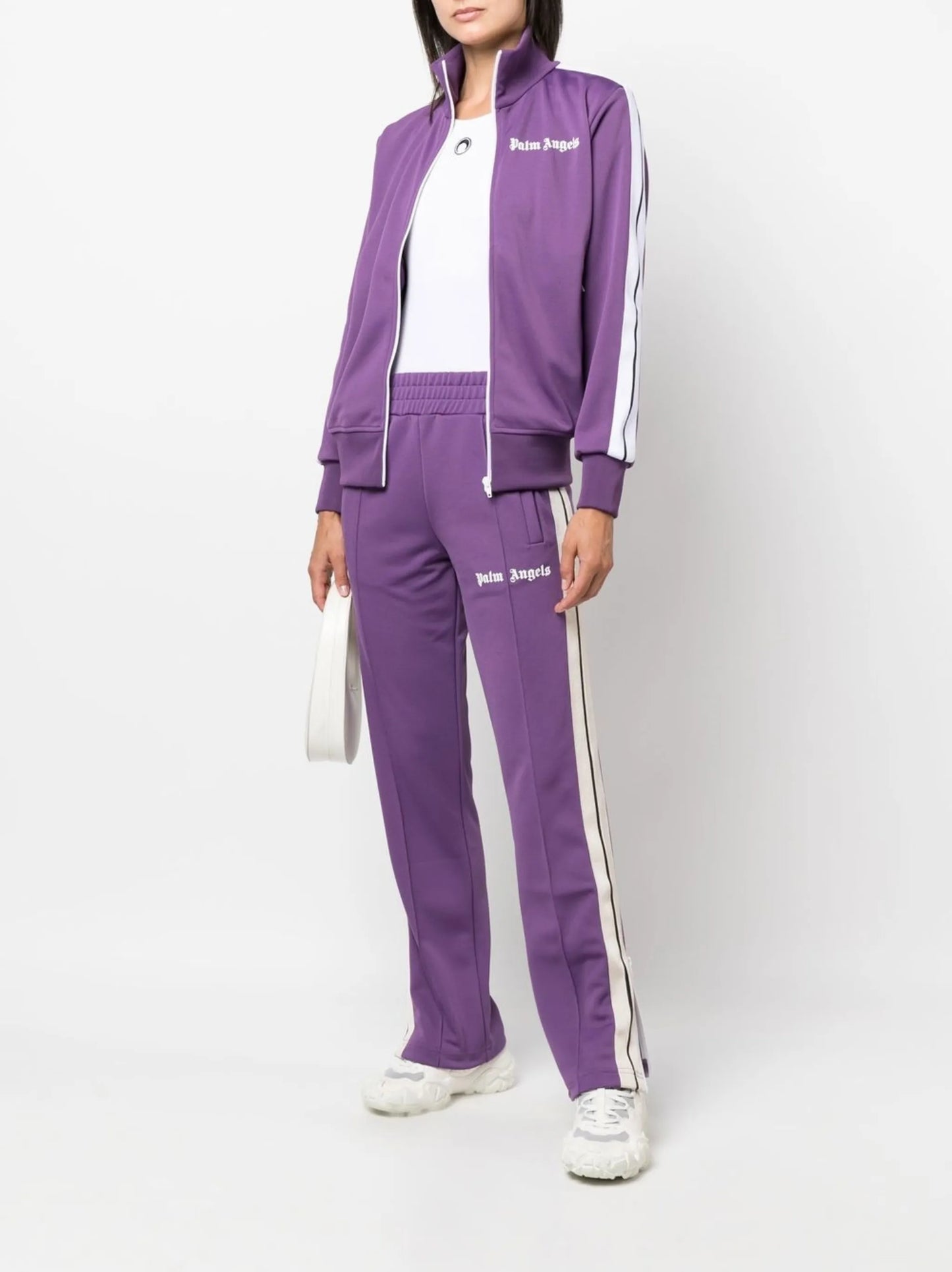 logo-print track pants