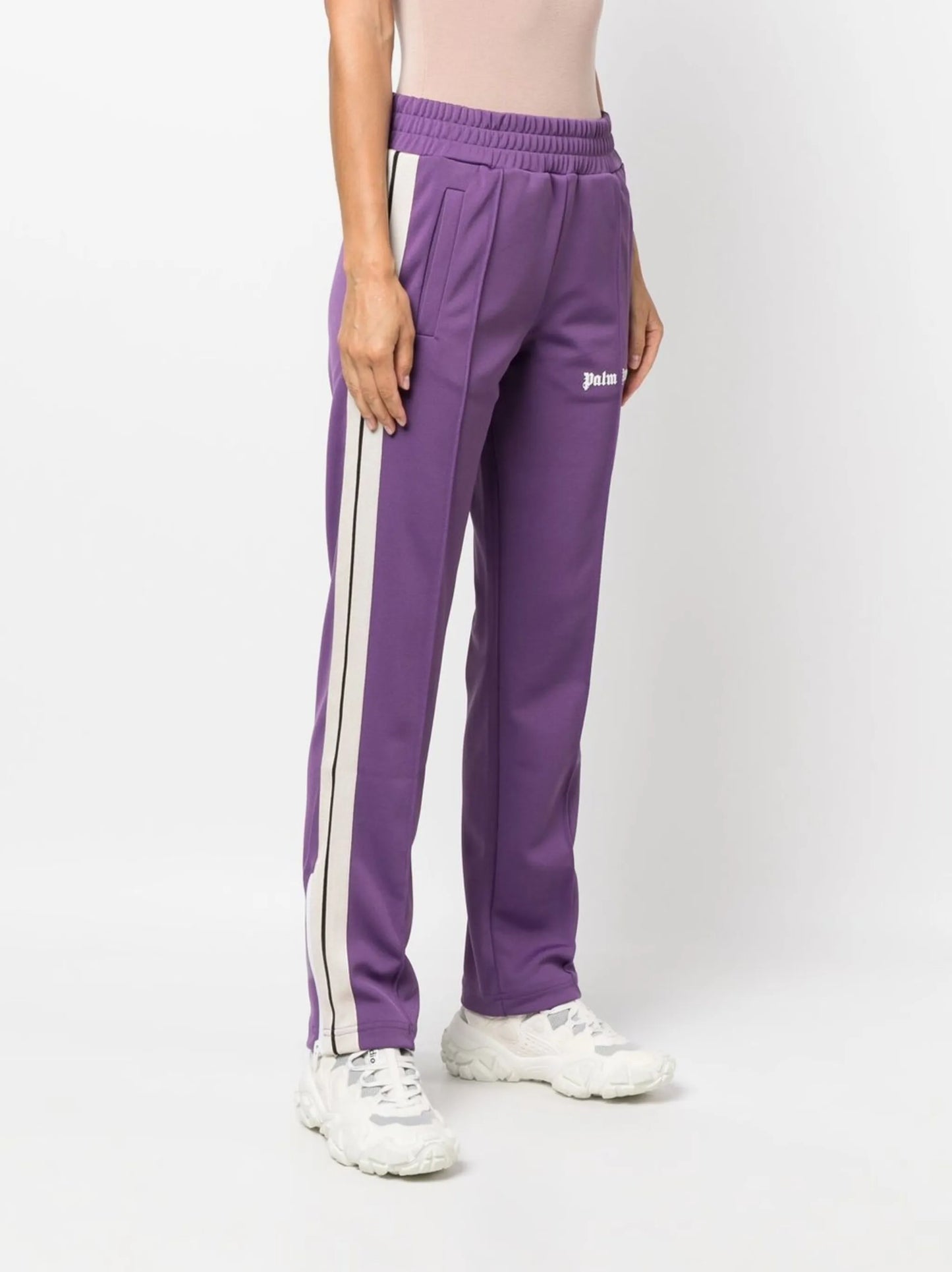logo-print track pants