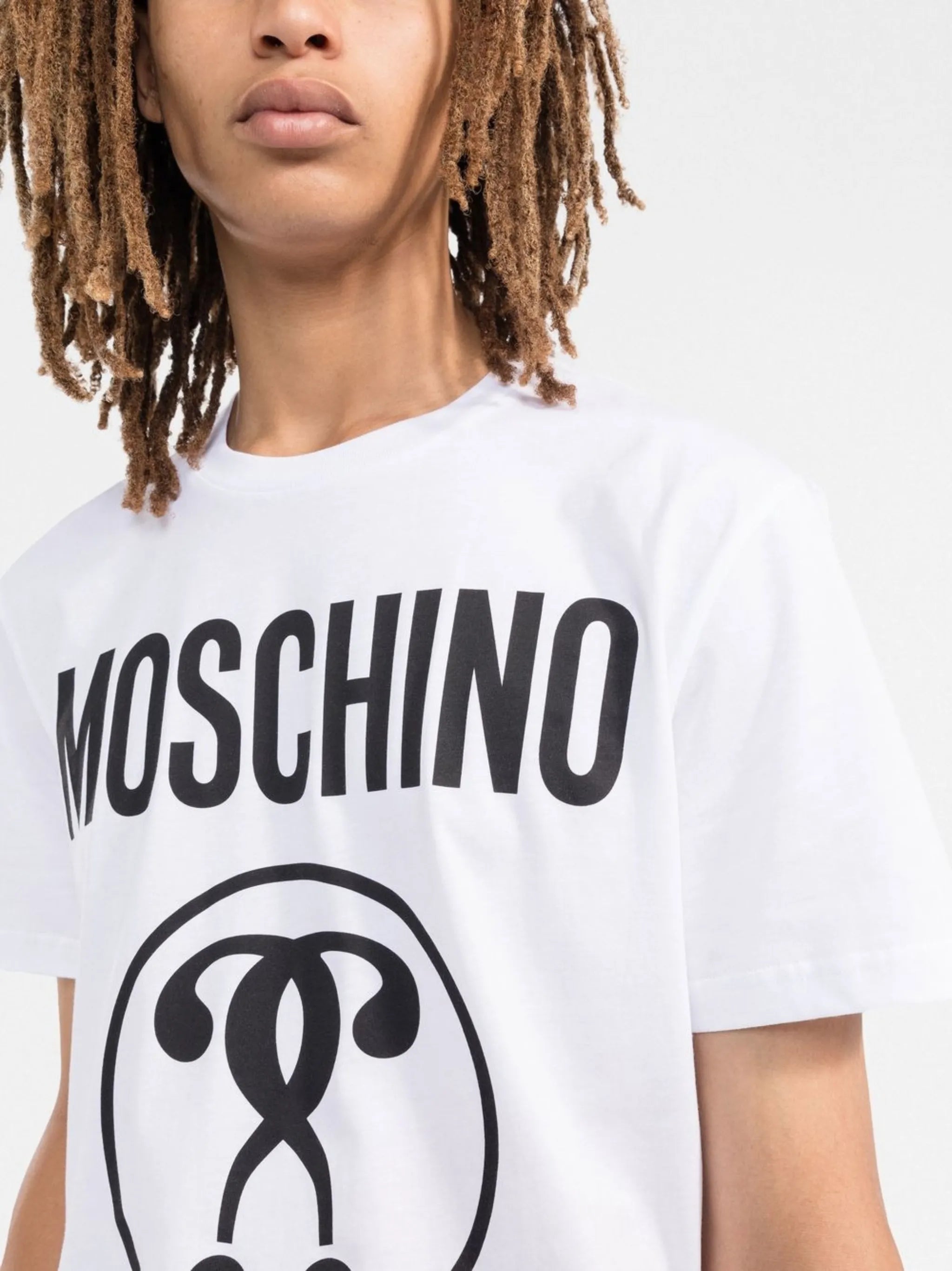 Double Question Mark-print T-shirt