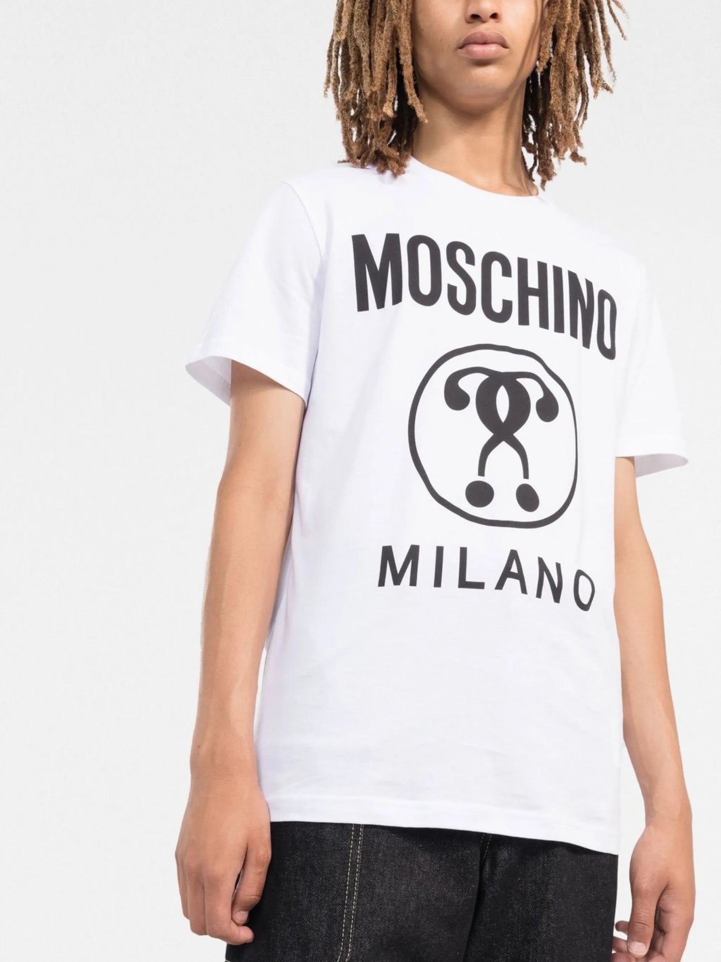 Double Question Mark-print T-shirt