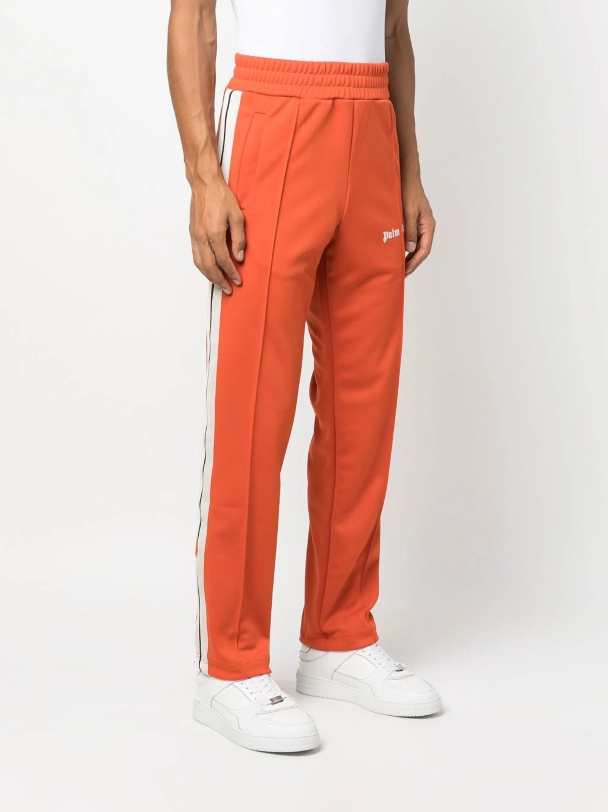 logo-print track pants