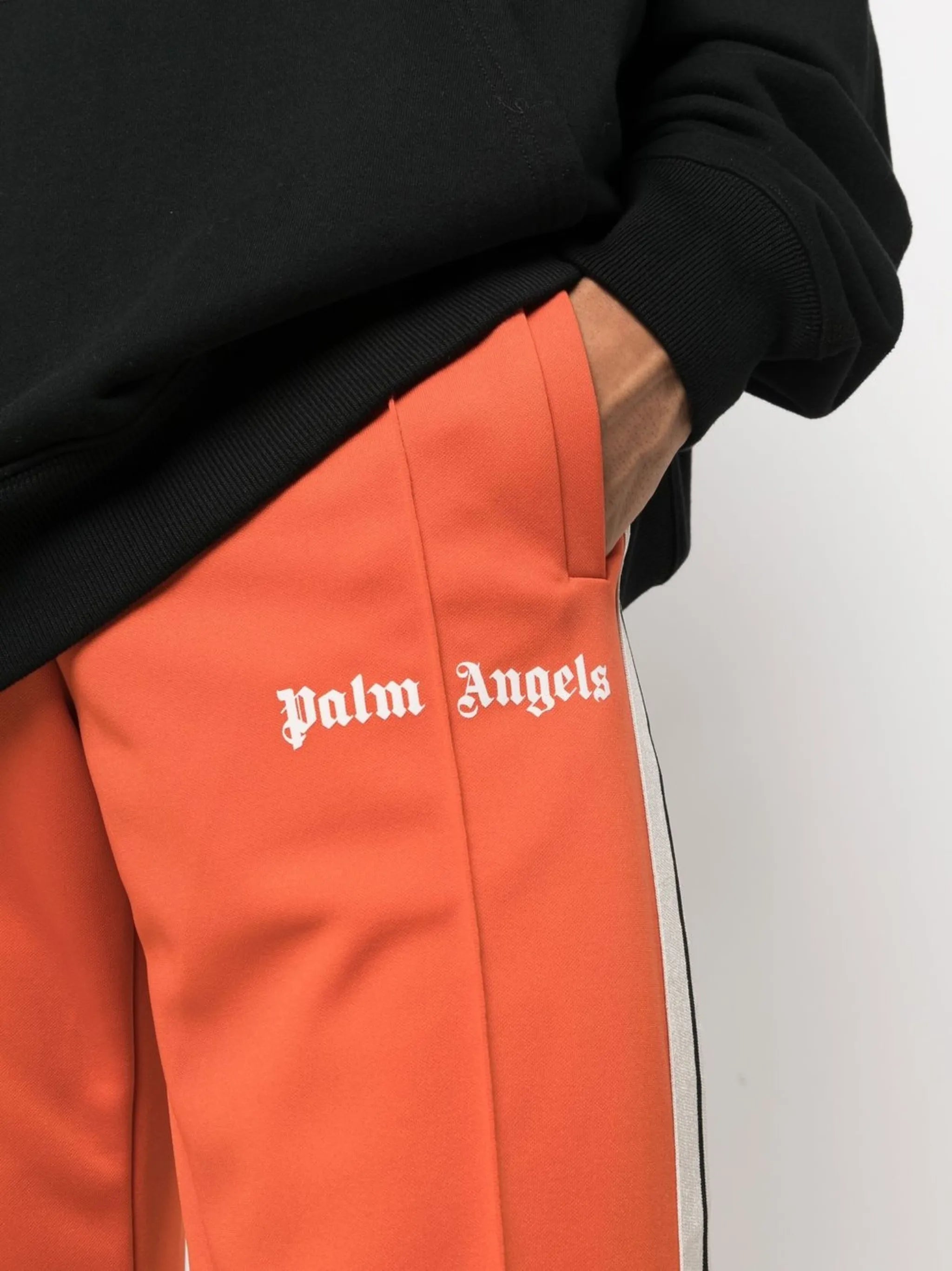 logo-print track pants