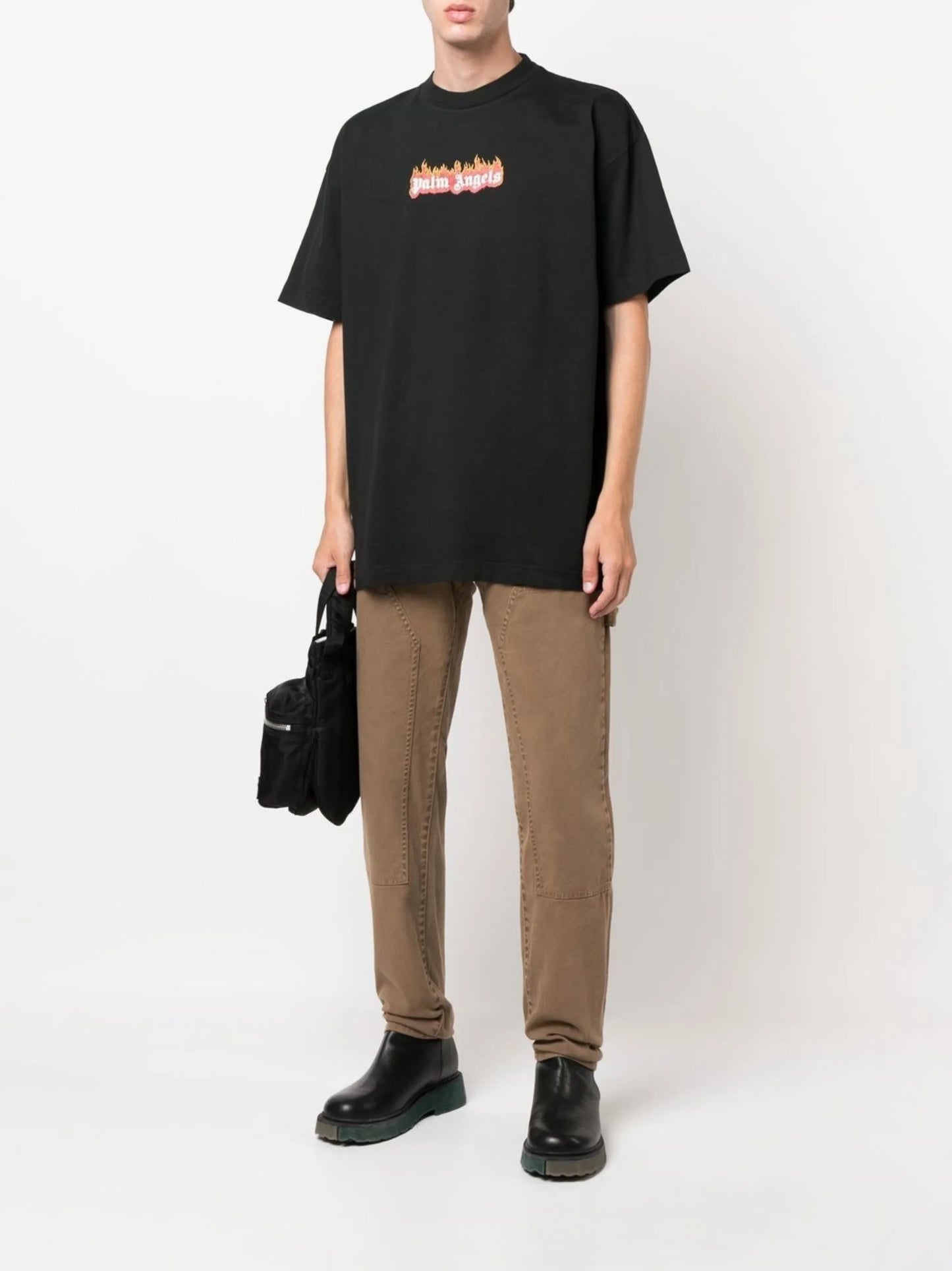 logo-print T-shirt