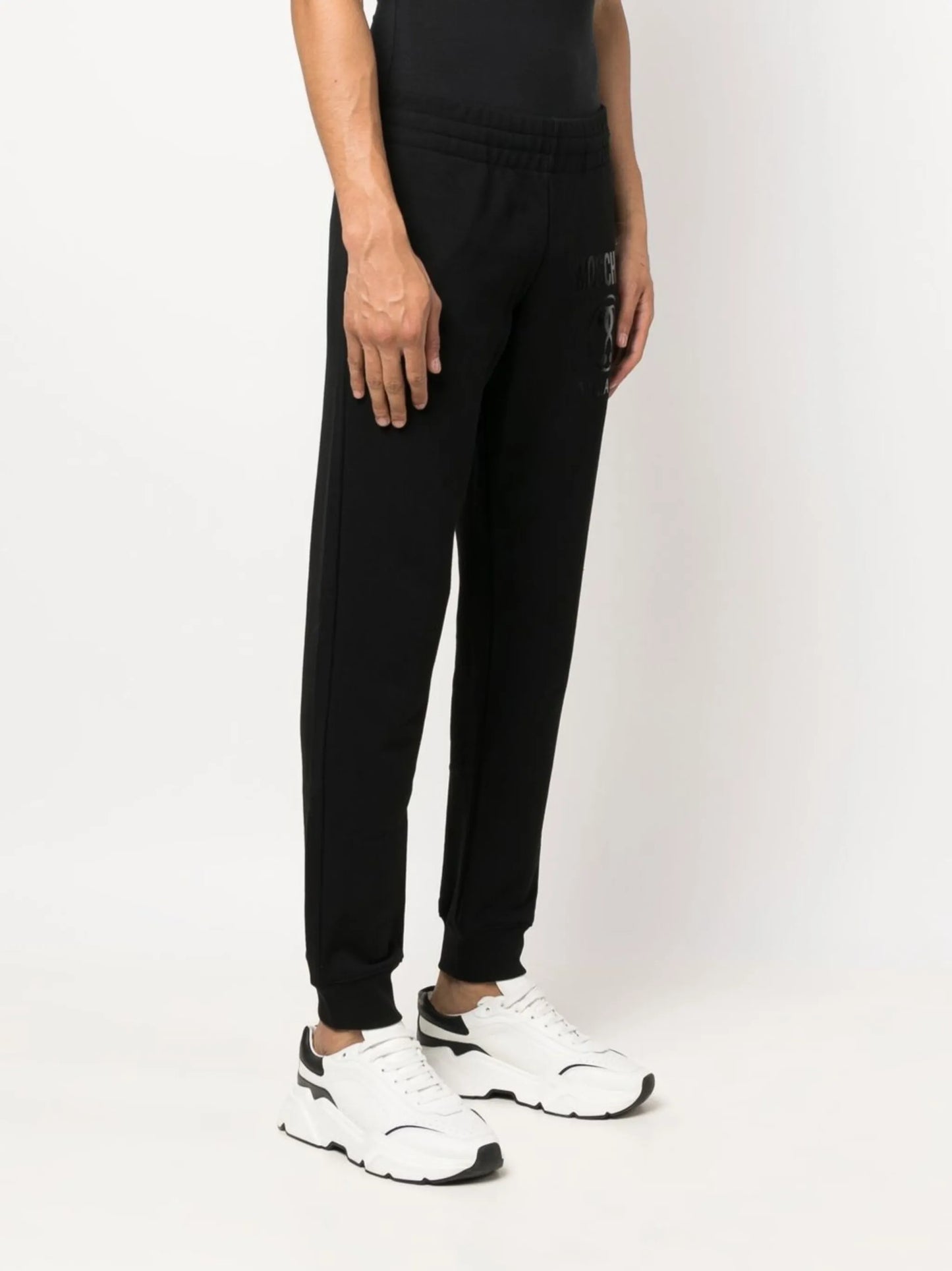 logo-print track pants