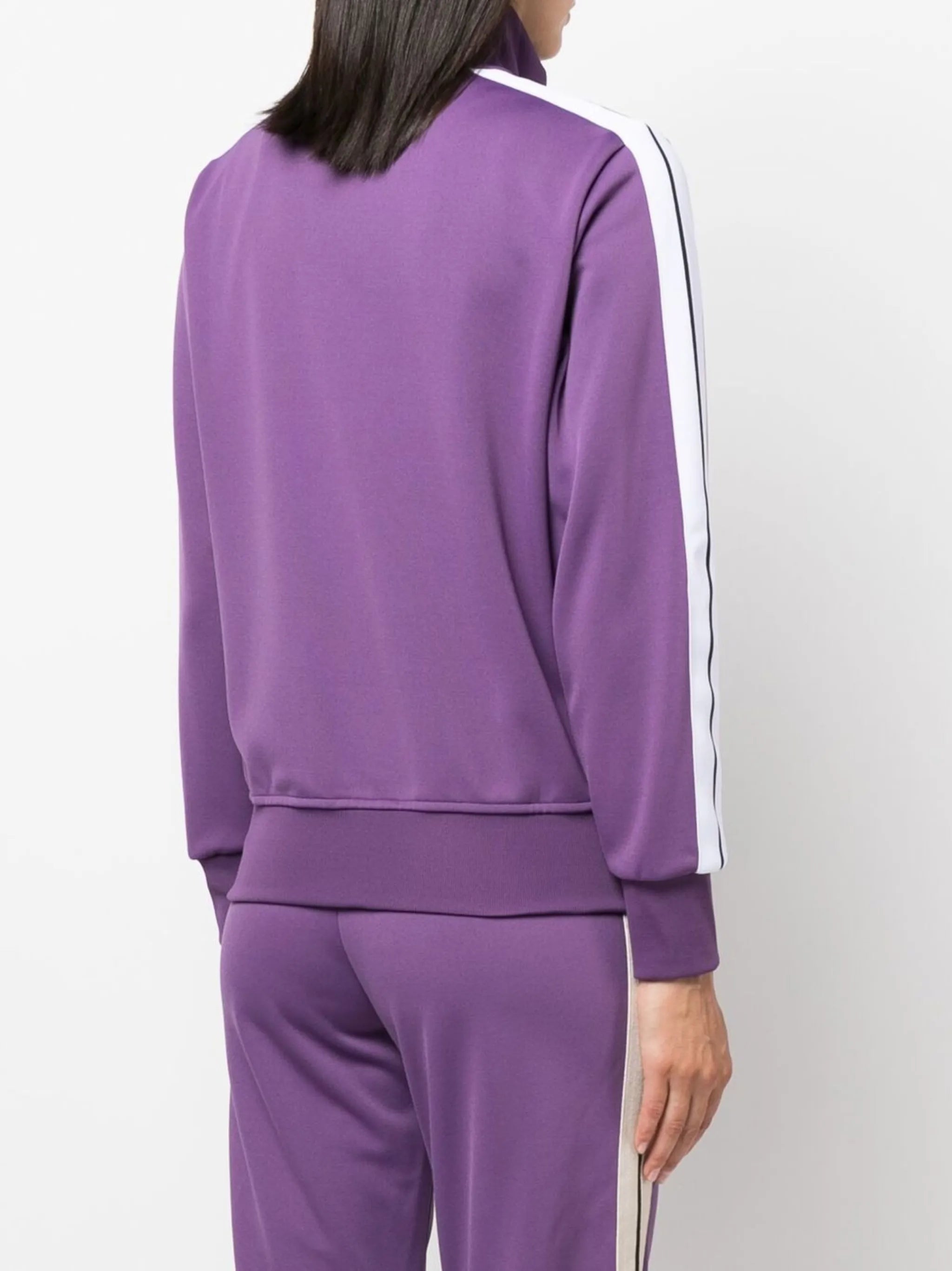 logo-print track jacket