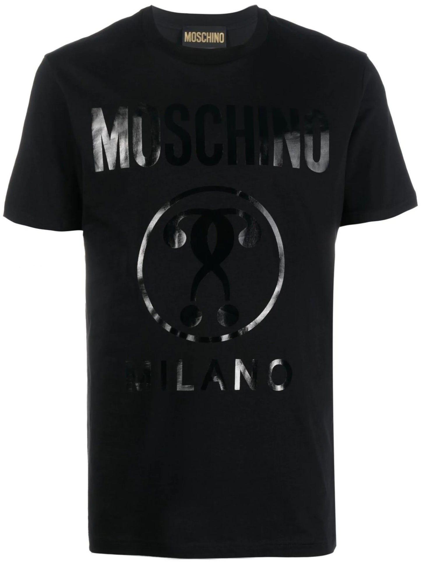 logo-print organic cotton T-shirt