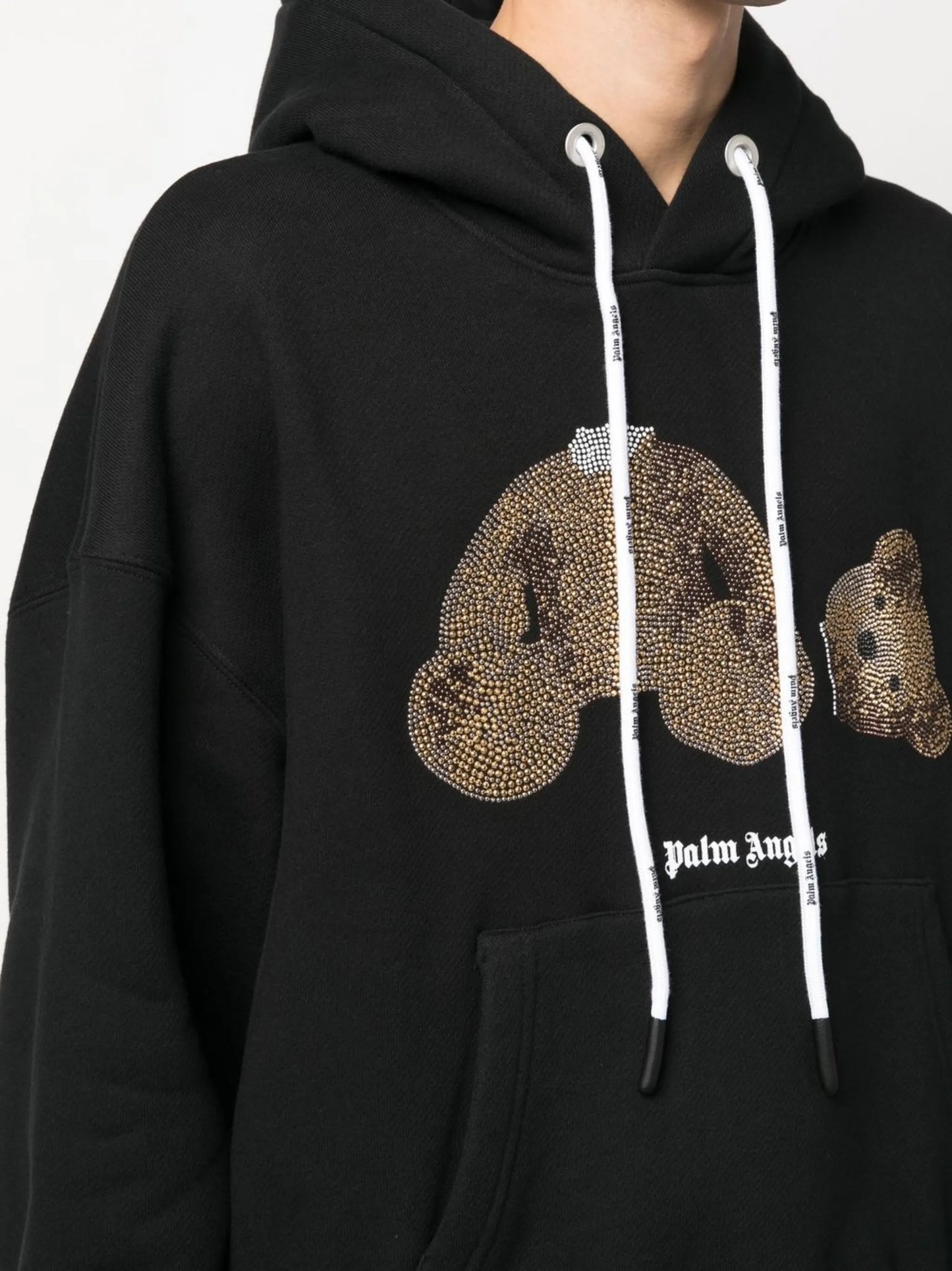 crystal-embellished Teddy Bear hoodie