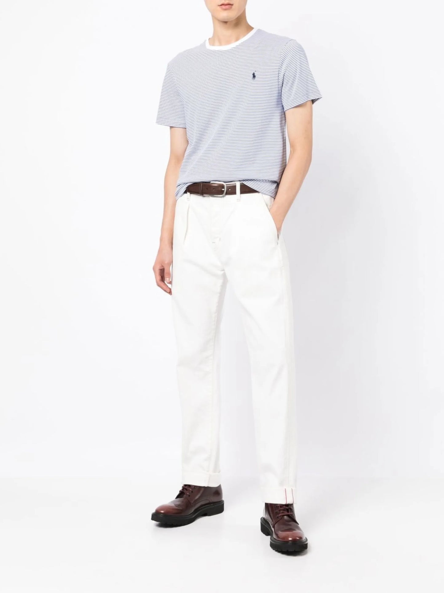 Polo Pony striped cotton T-shirt