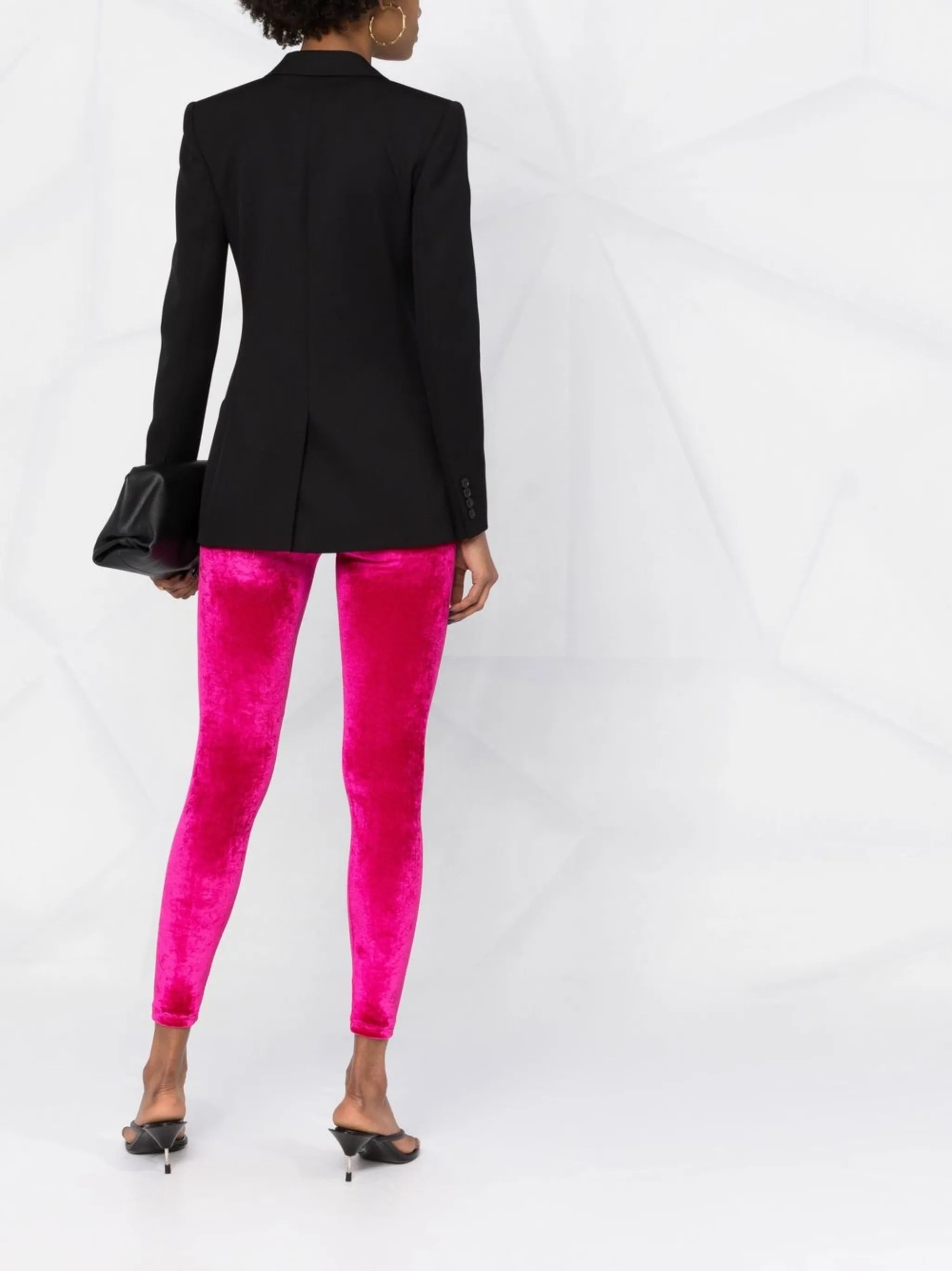 logo-waistband high-waisted leggings